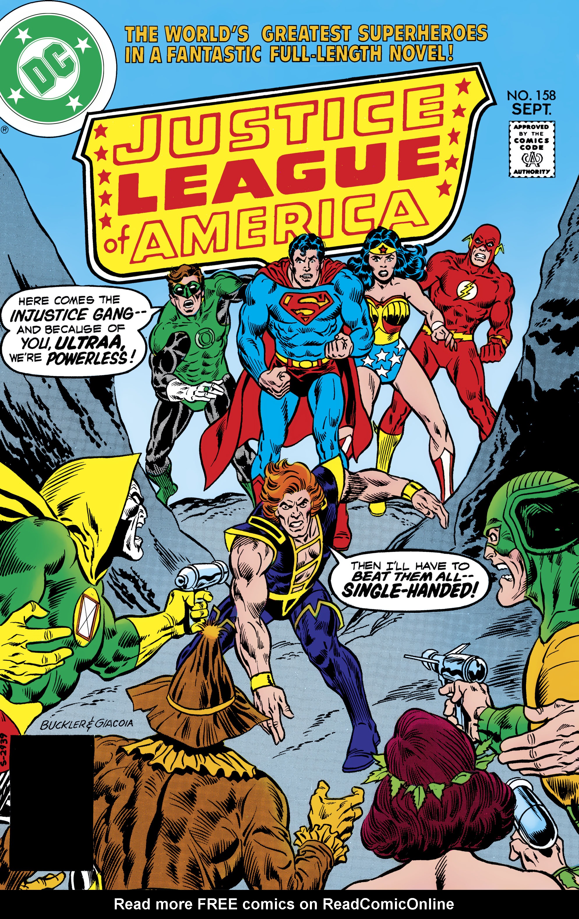 Read online Justice League of America (1960) comic -  Issue #158 - 1