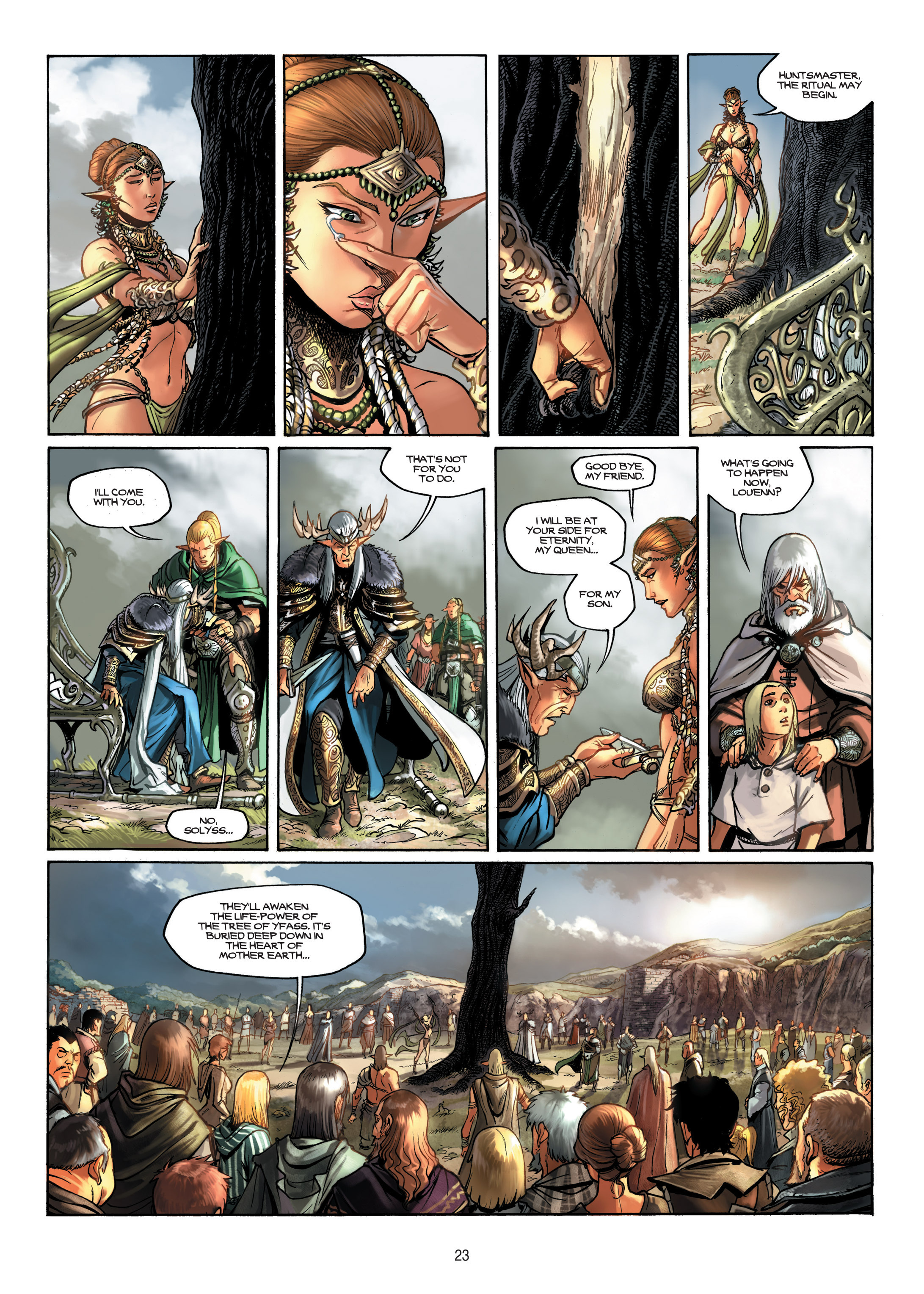 Read online Elves comic -  Issue #7 - 23