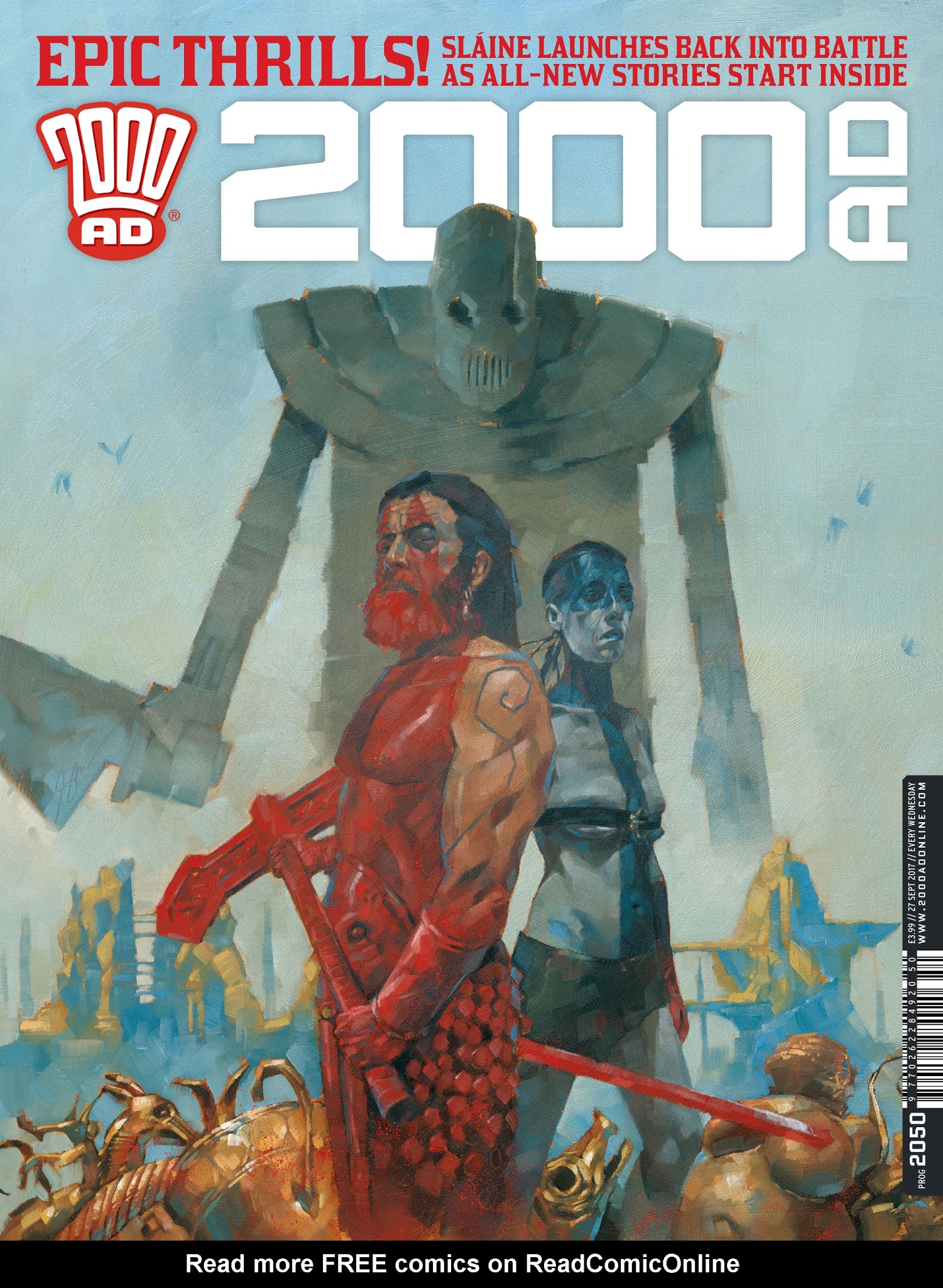 Read online 2000 AD comic -  Issue #2050 - 1