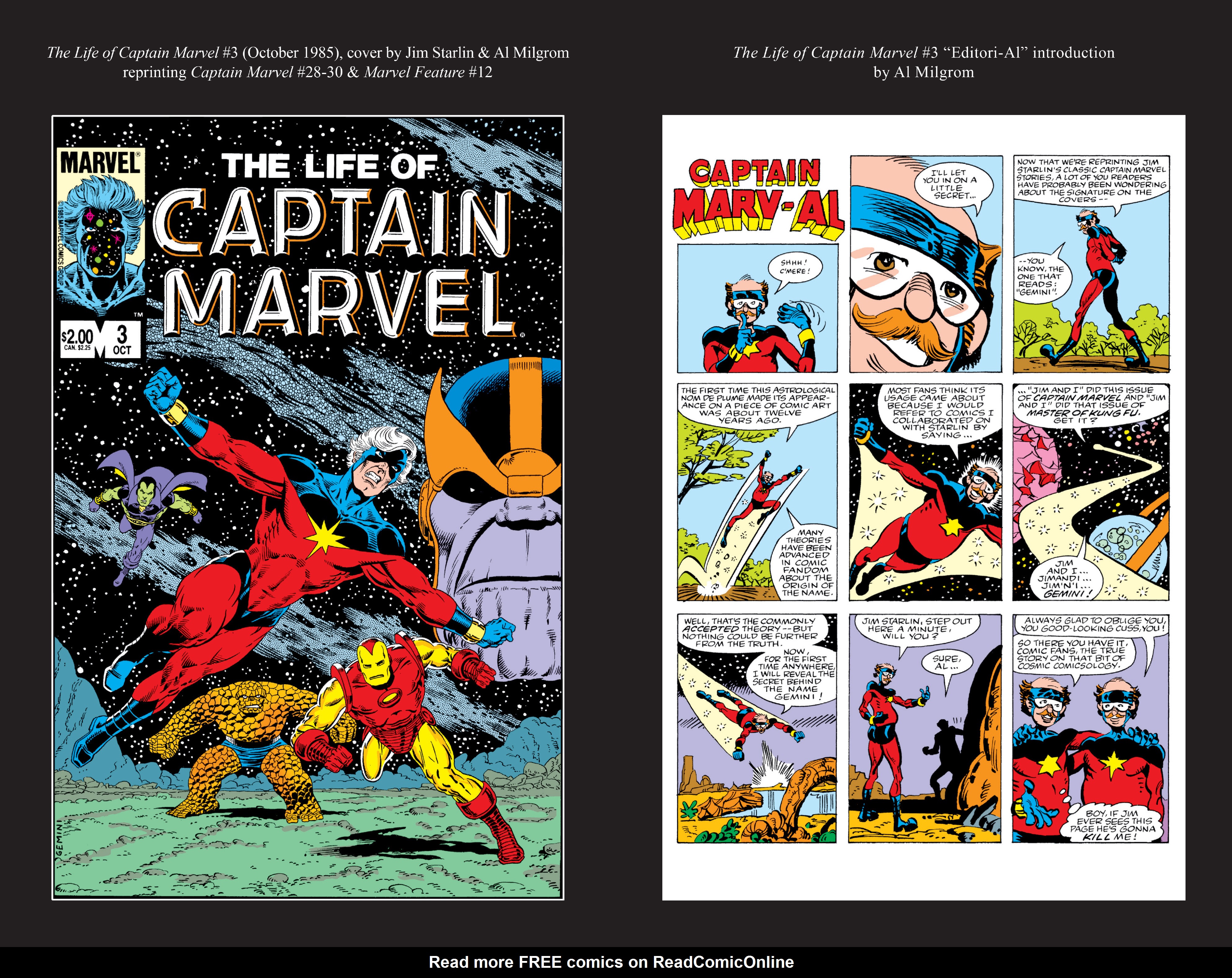 Read online Captain Marvel by Jim Starlin comic -  Issue # TPB (Part 2) - 145