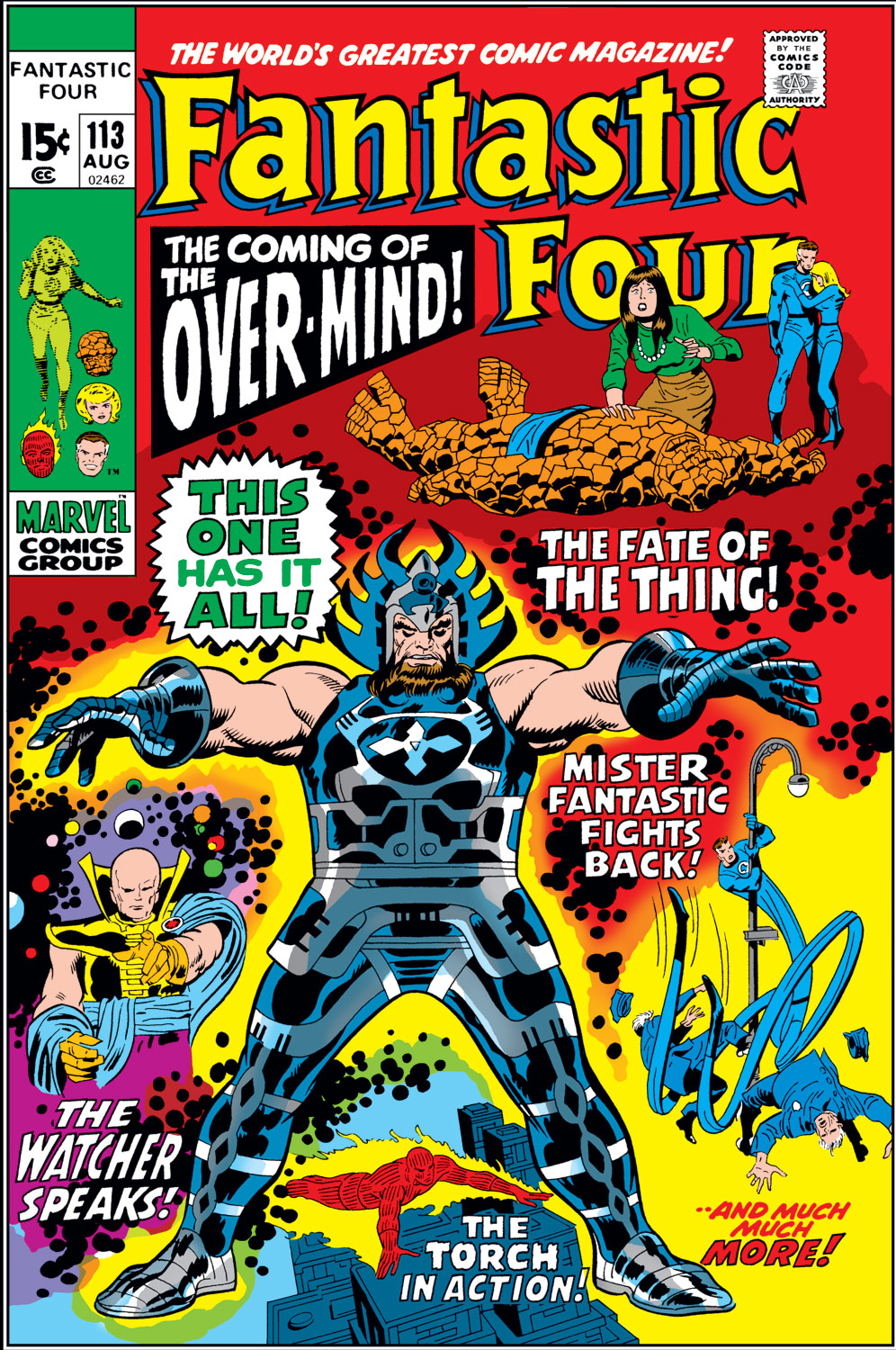 Read online Fantastic Four (1961) comic -  Issue #113 - 1