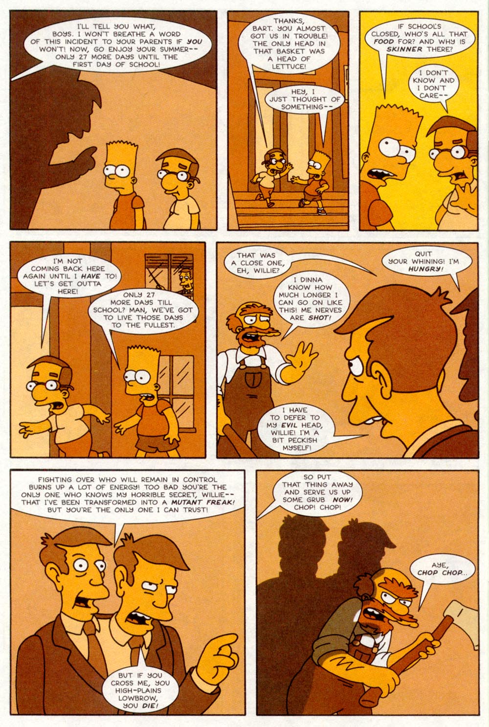 Read online Treehouse of Horror comic -  Issue #4 - 26