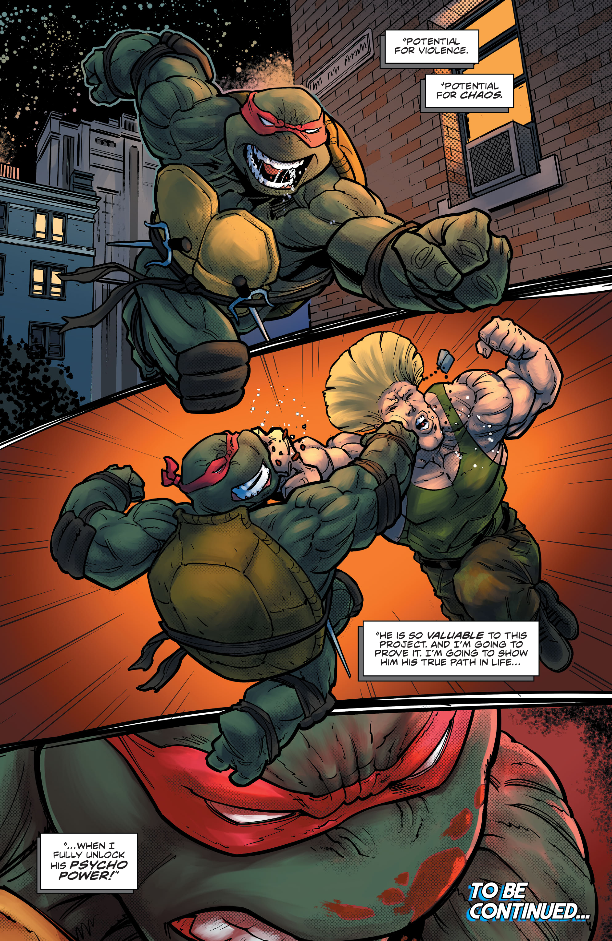 Read online Teenage Mutant Ninja Turtles vs. Street Fighter comic -  Issue #1 - 22