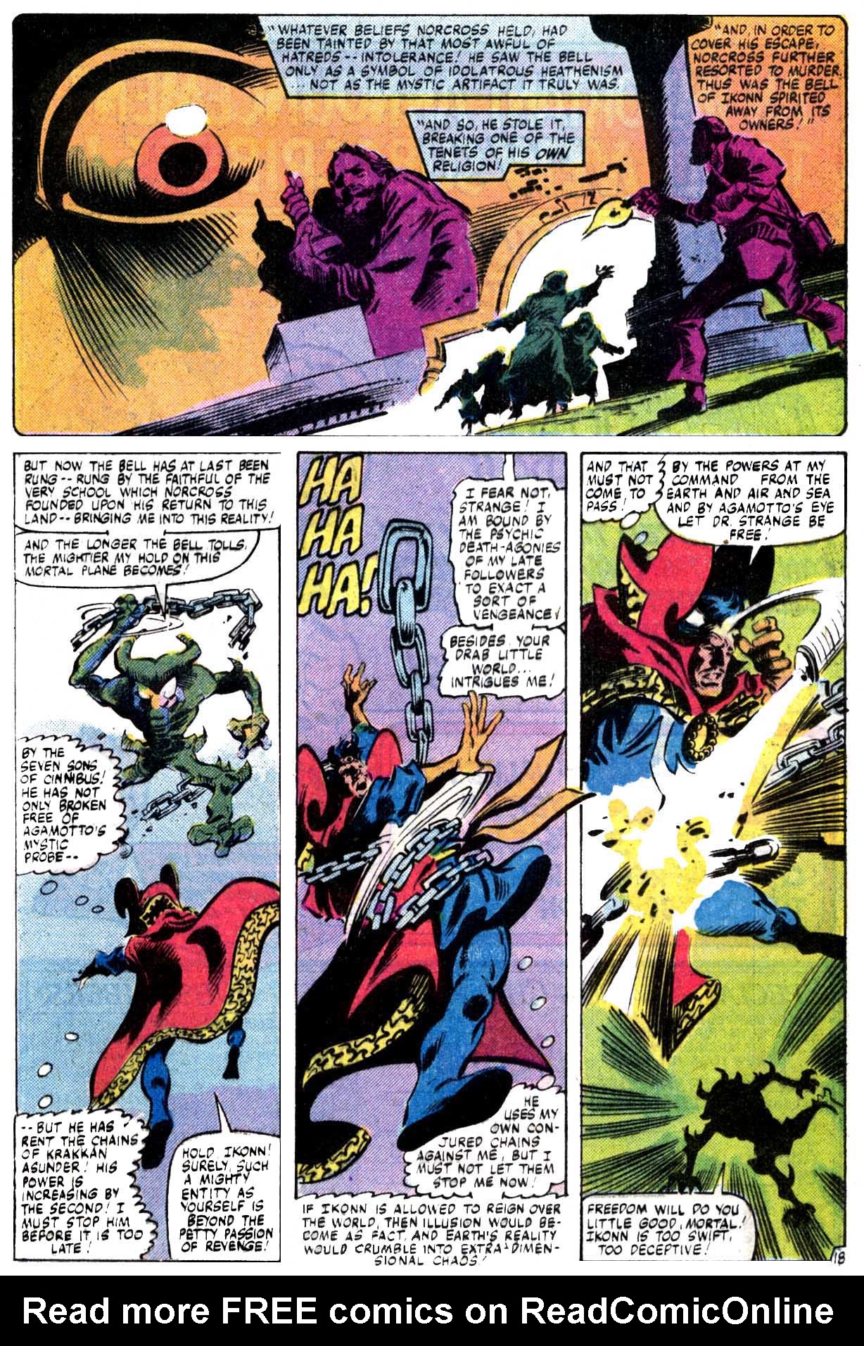 Read online Doctor Strange (1974) comic -  Issue #47 - 19