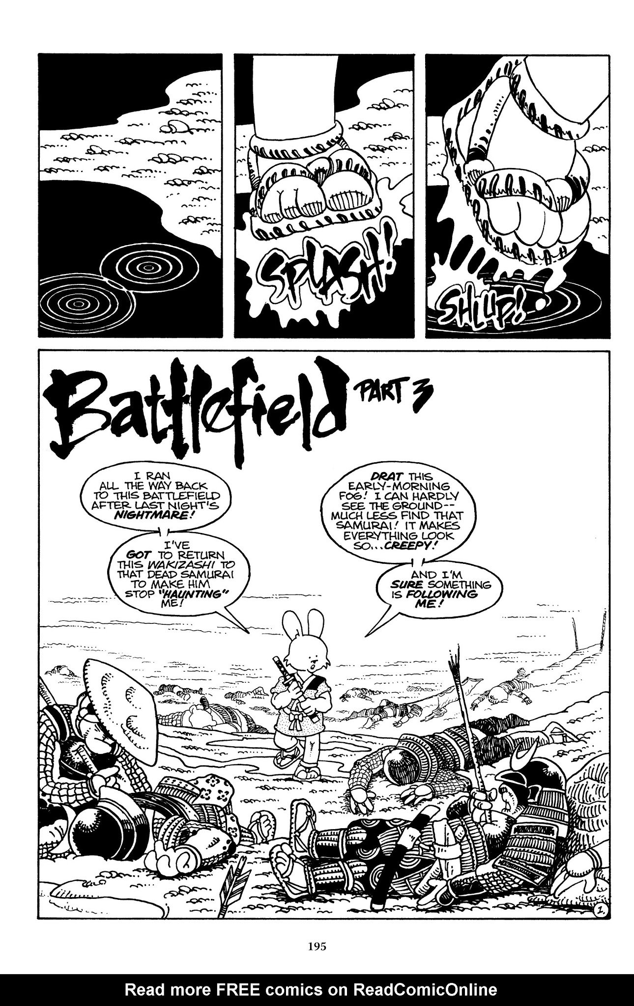 Read online The Usagi Yojimbo Saga comic -  Issue # TPB 1 - 192