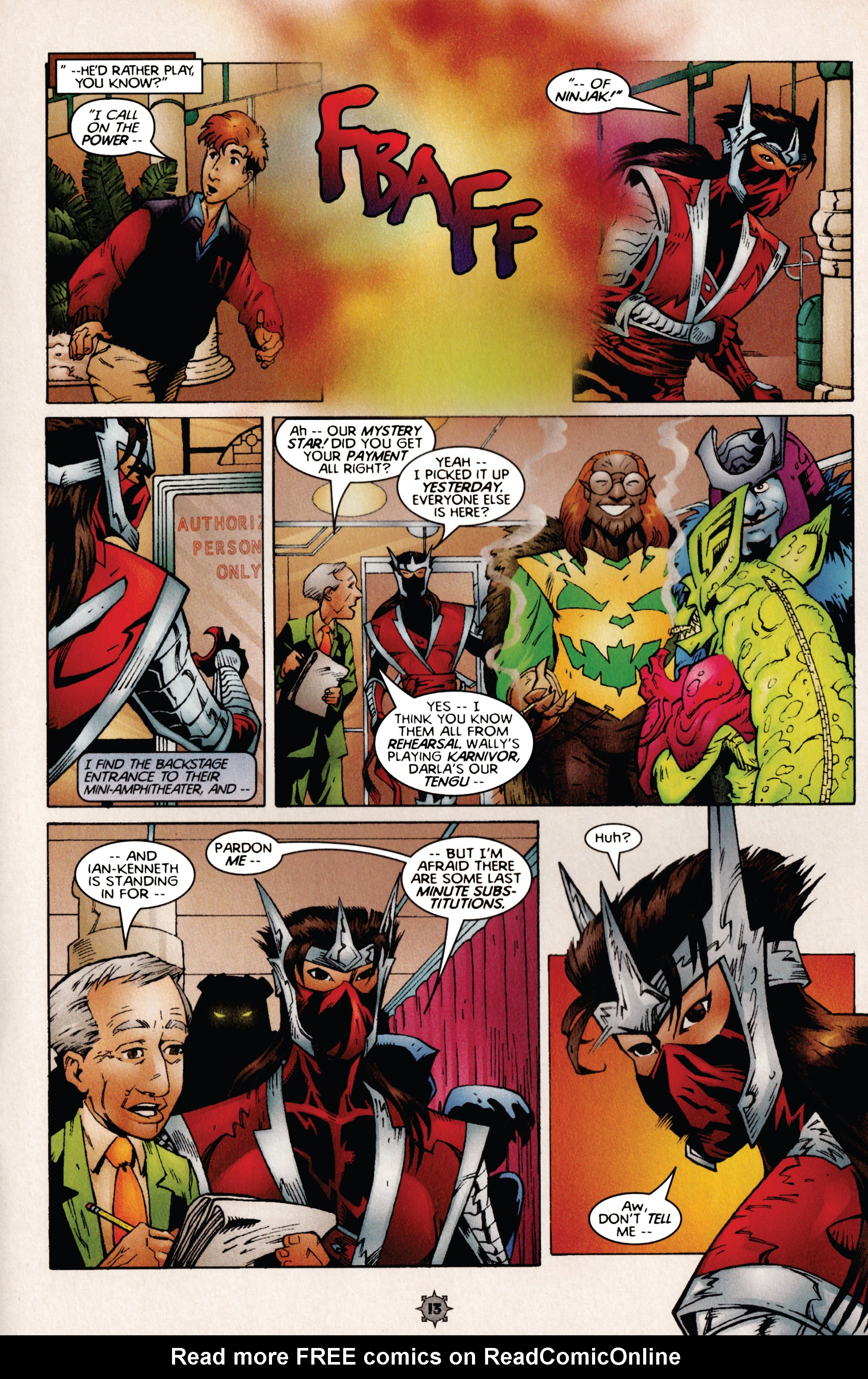 Read online Ninjak (1997) comic -  Issue #3 - 12