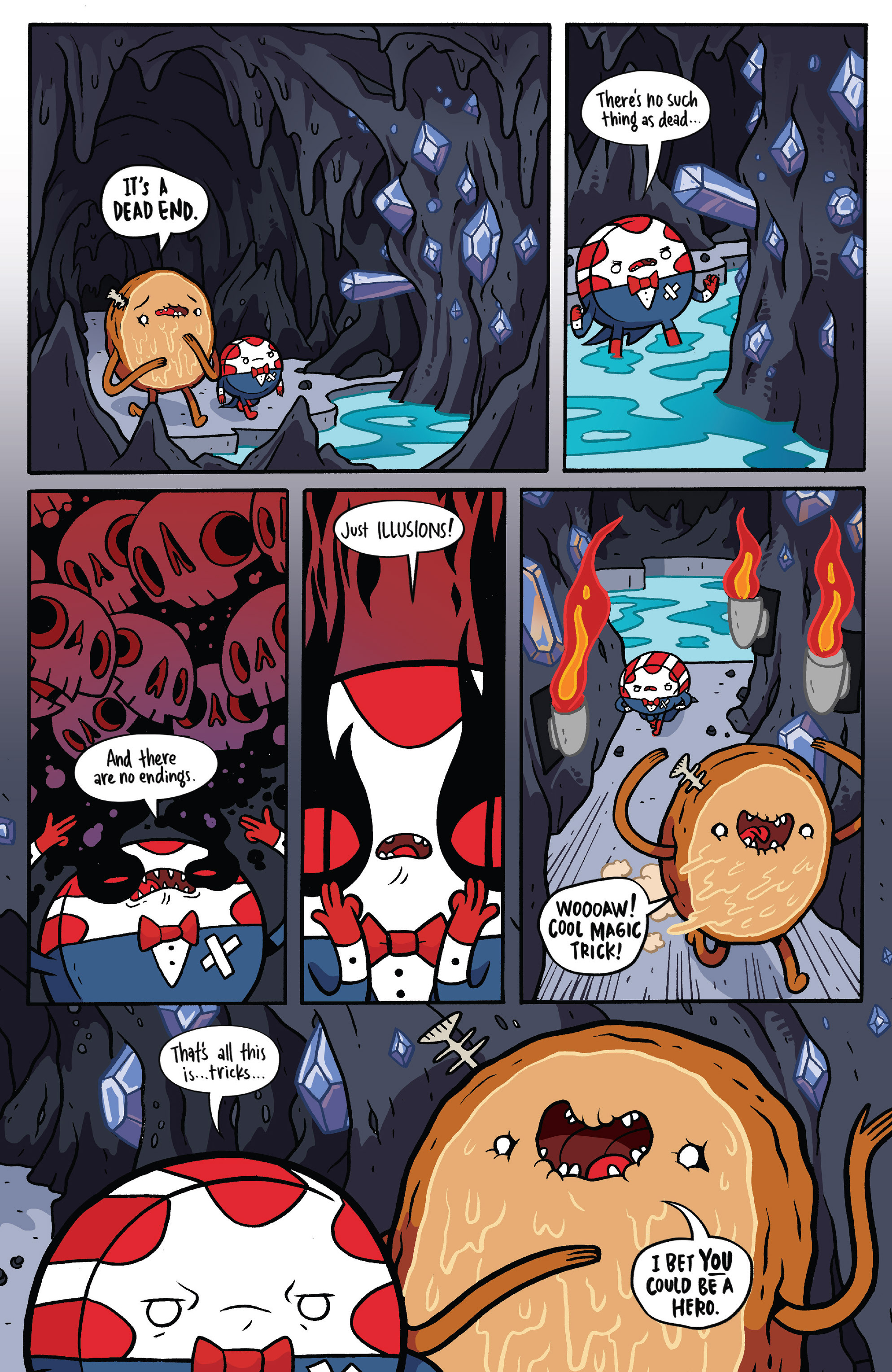 Read online Adventure Time: Candy Capers comic -  Issue #5 - 9