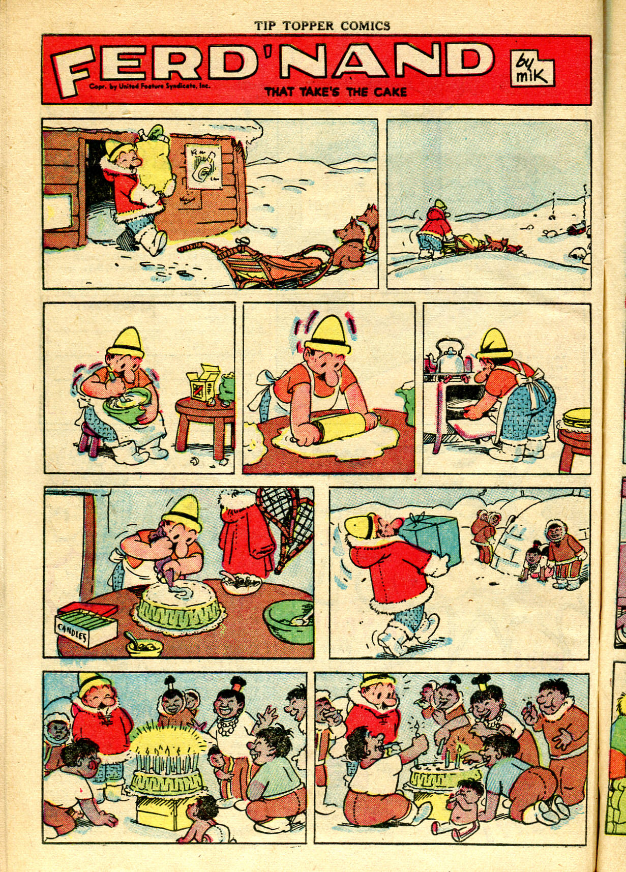 Read online Tip Topper Comics comic -  Issue #15 - 30