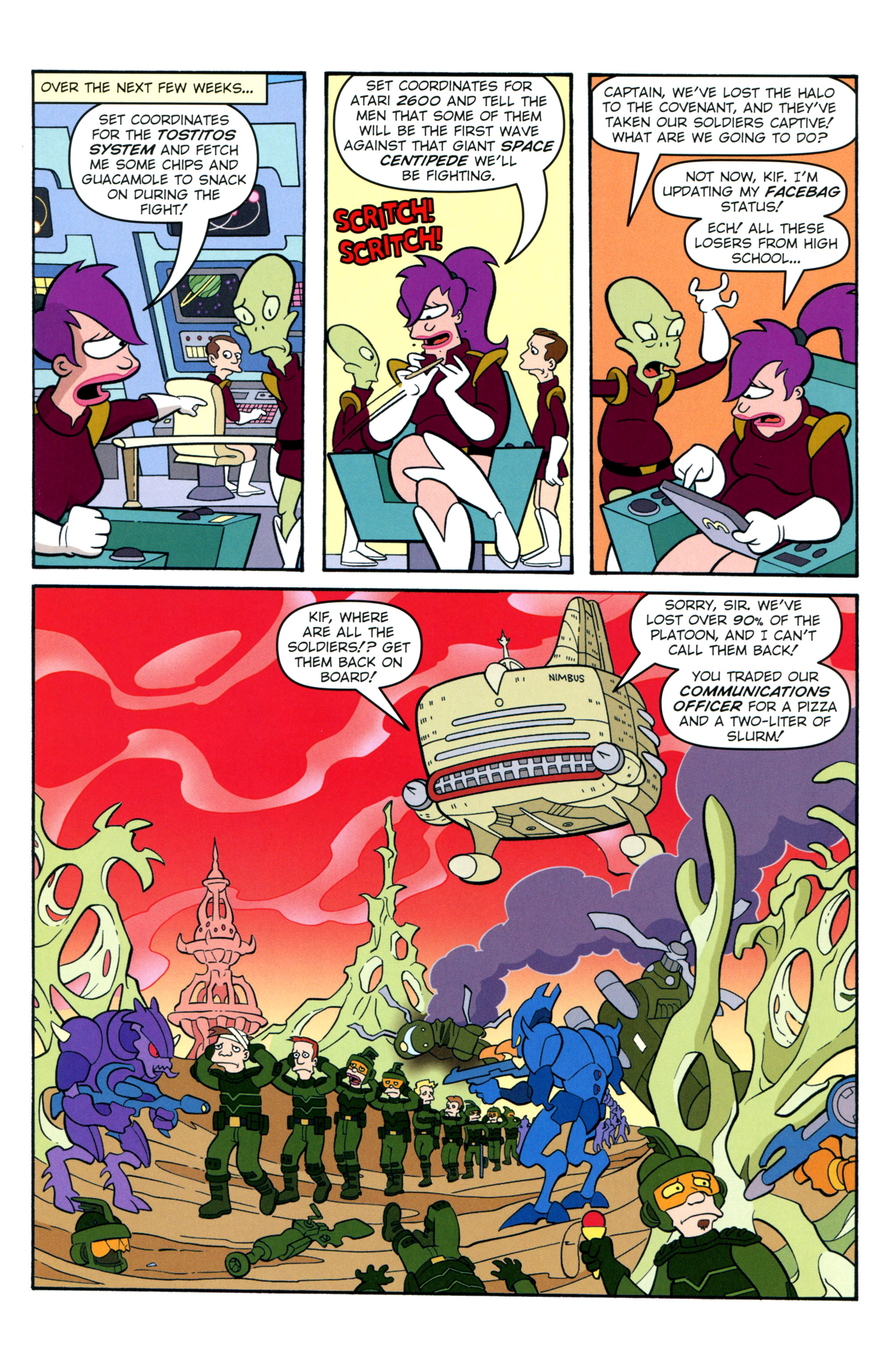 Read online Futurama Comics comic -  Issue #72 - 17