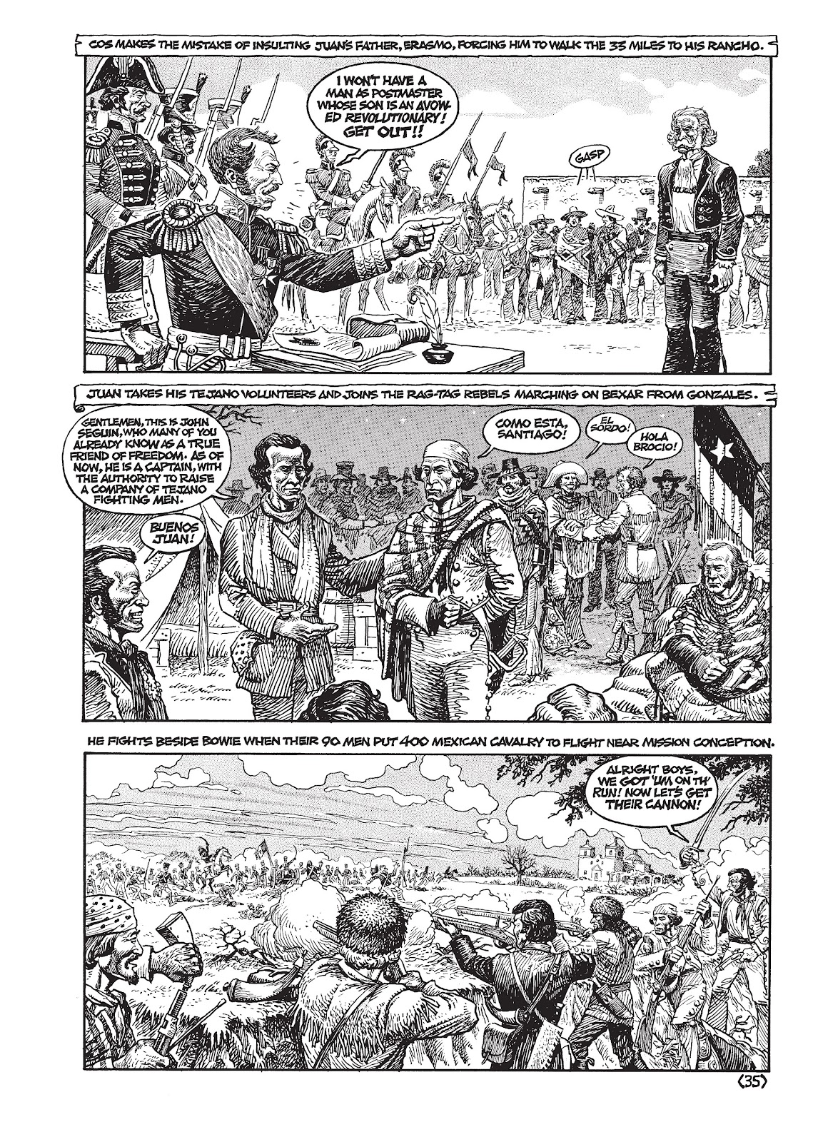 Jack Jackson's American History: Los Tejanos and Lost Cause issue TPB (Part 1) - Page 39