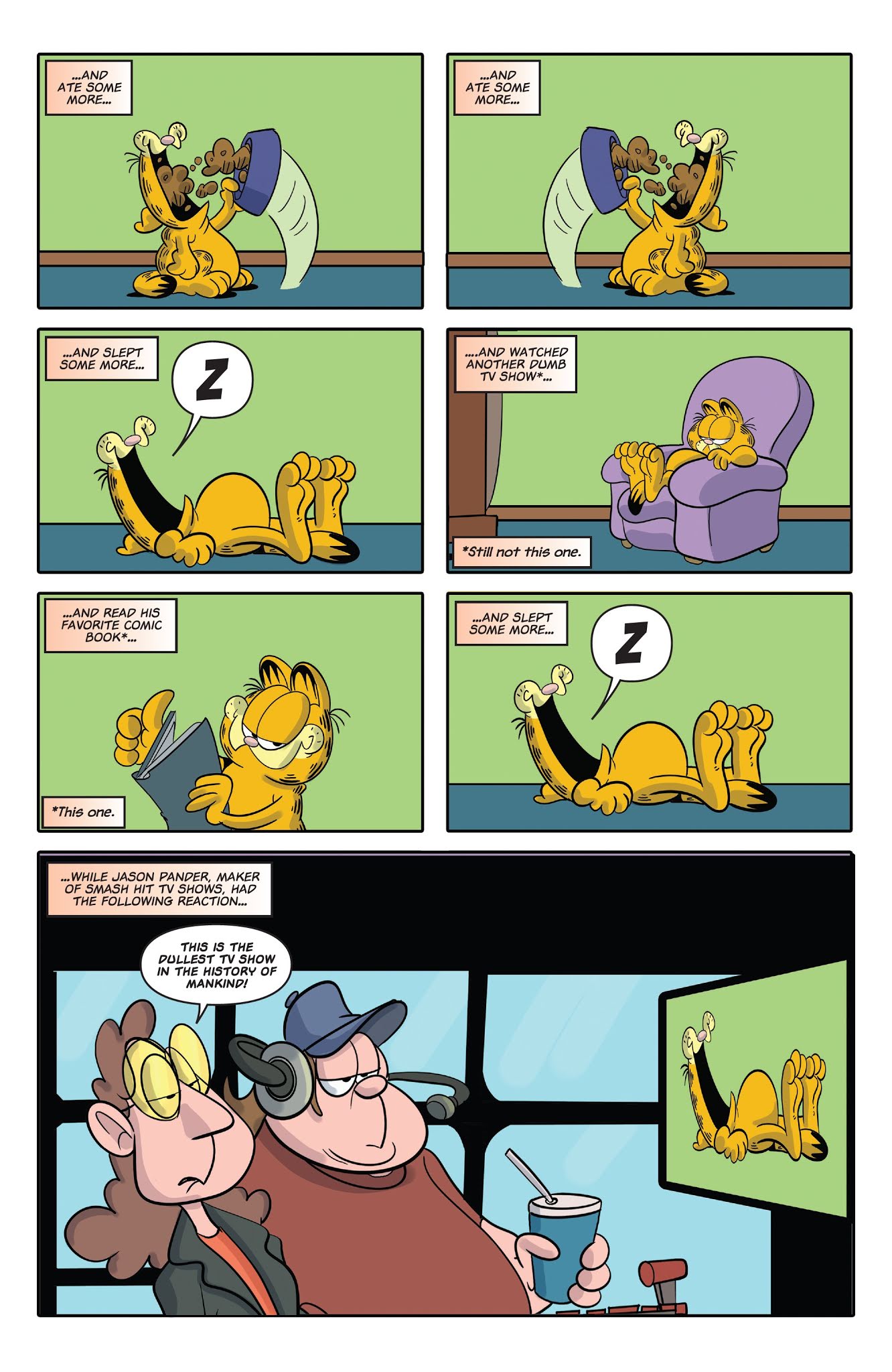 Read online Garfield 2018 TV Or Not TV? comic -  Issue # Full - 14
