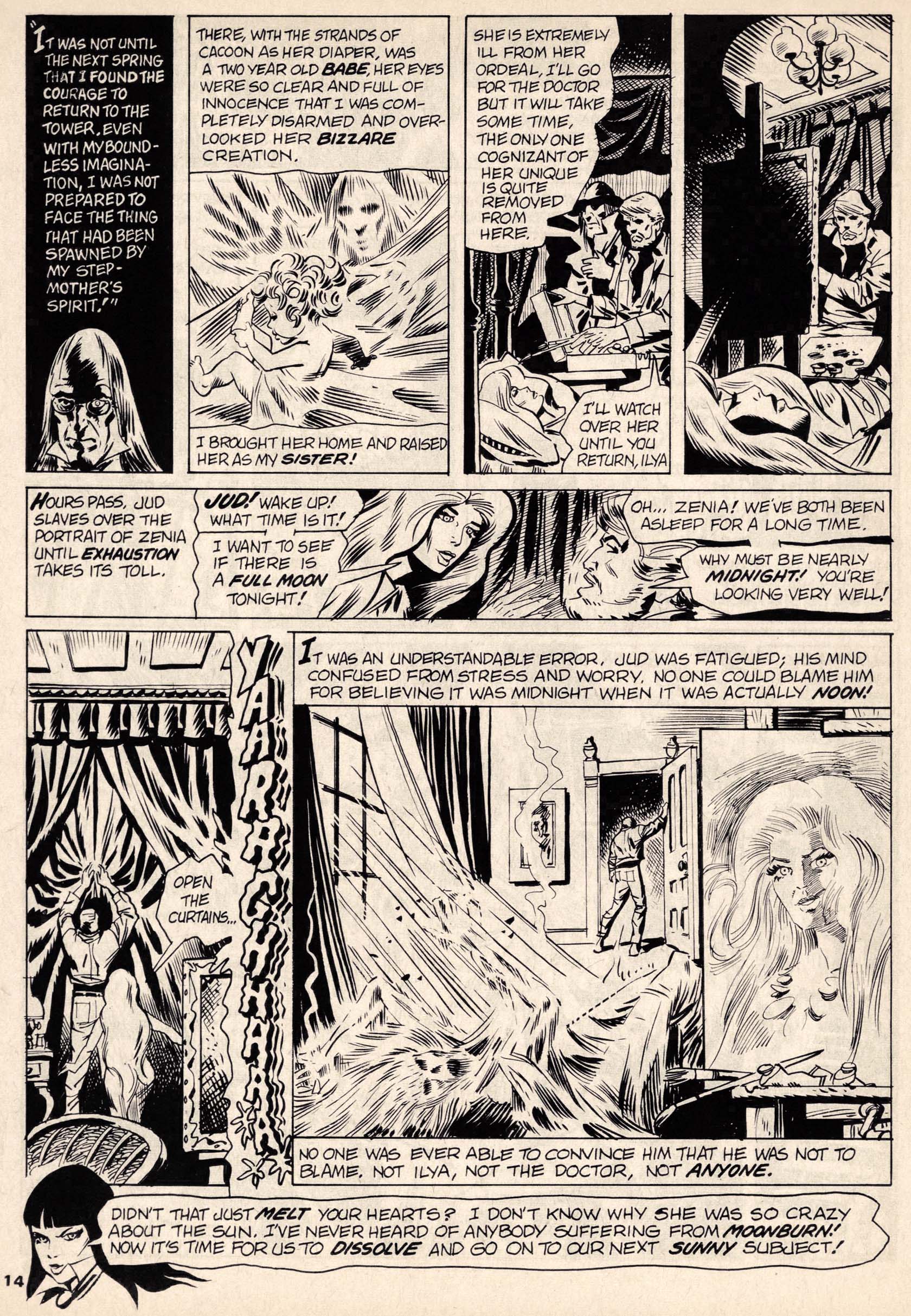 Read online Vampirella (1969) comic -  Issue #7 - 14