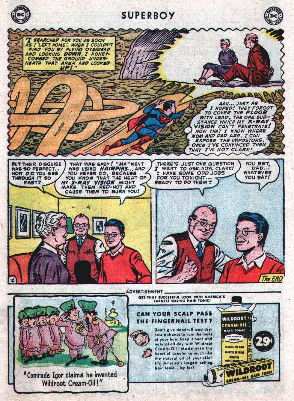 Read online Superboy (1949) comic -  Issue #27 - 35
