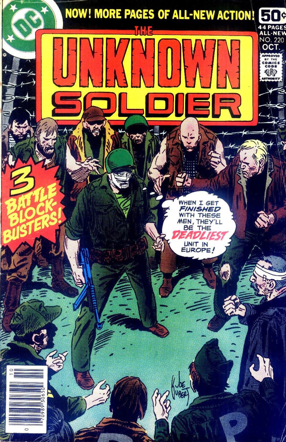 Read online Unknown Soldier (1977) comic -  Issue #220 - 1
