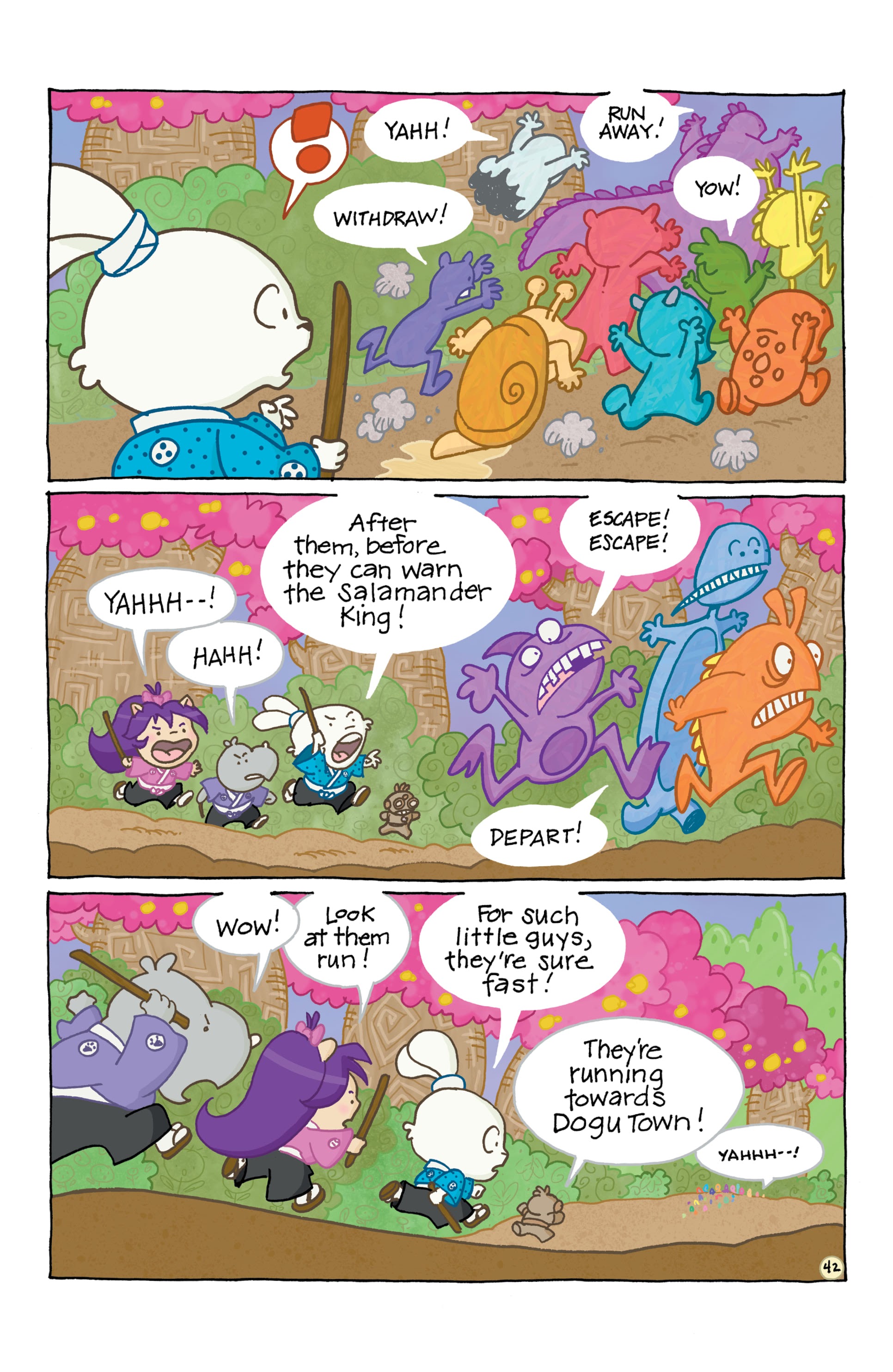 Read online Chibi-Usagi: Attack of the Heebie Chibis comic -  Issue # TPB - 46