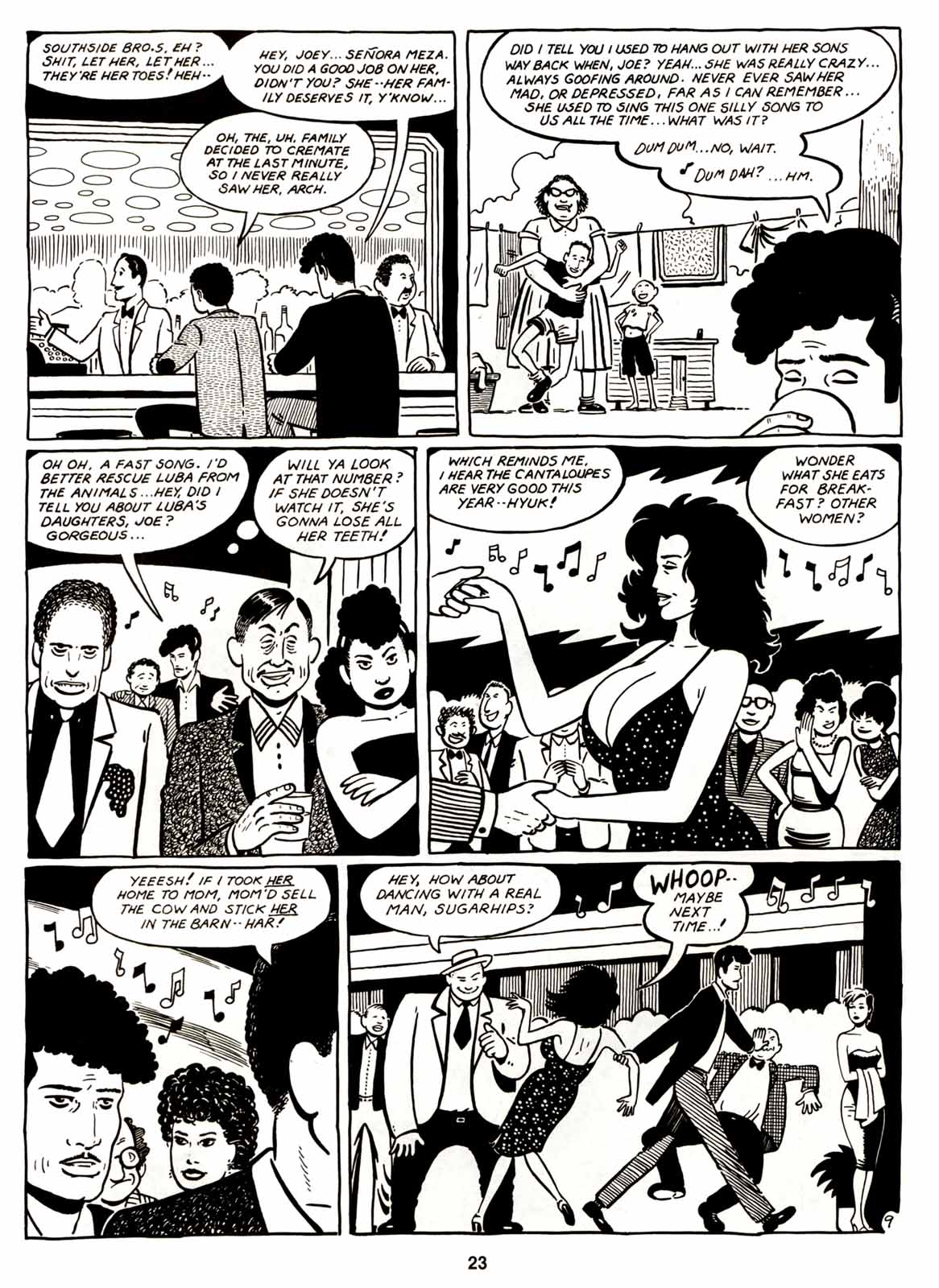 Read online Love and Rockets (1982) comic -  Issue #6 - 25