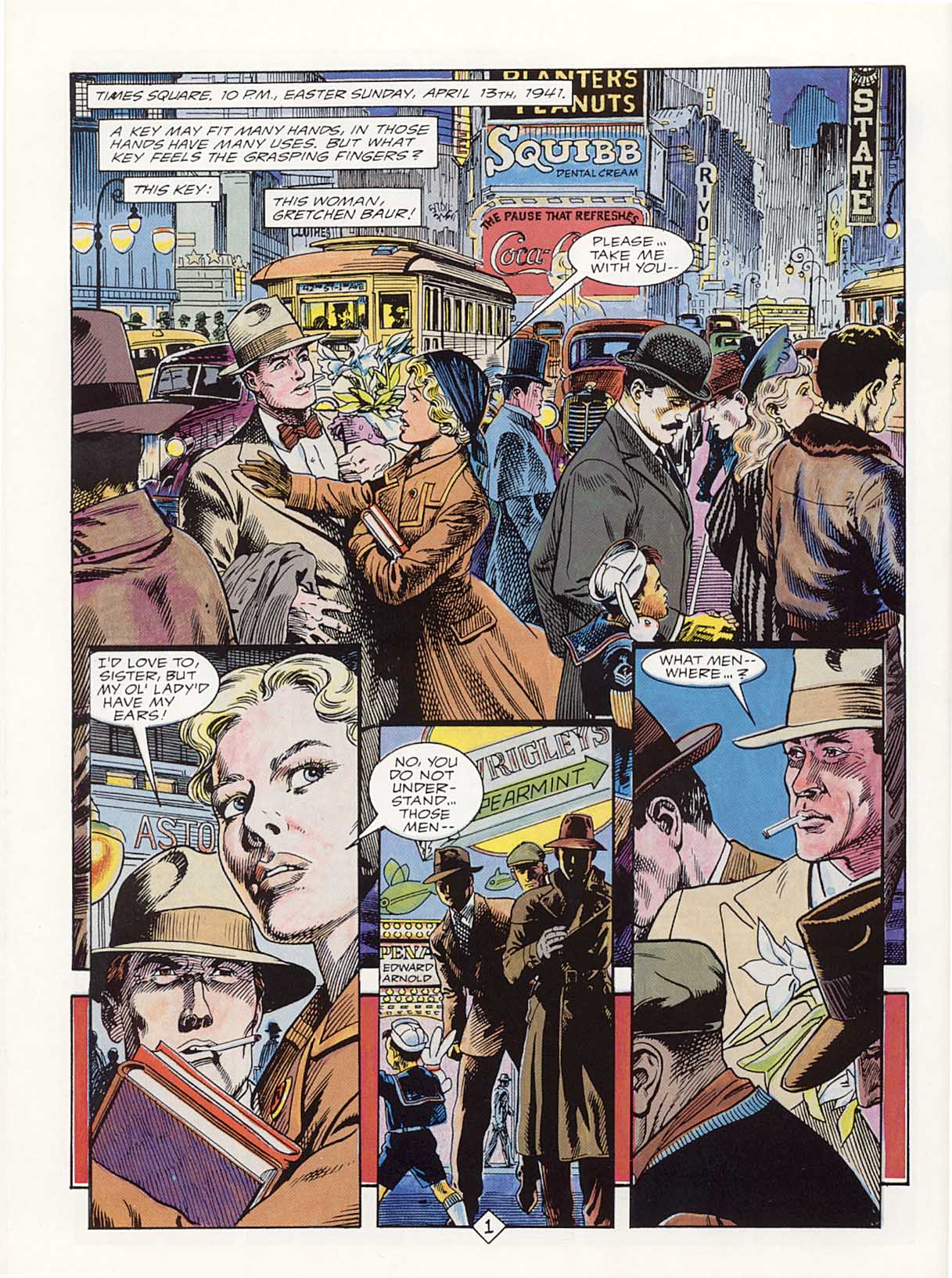 Read online Marvel Graphic Novel comic -  Issue #34 - The Shadow - Hitler's Astrologer - 6