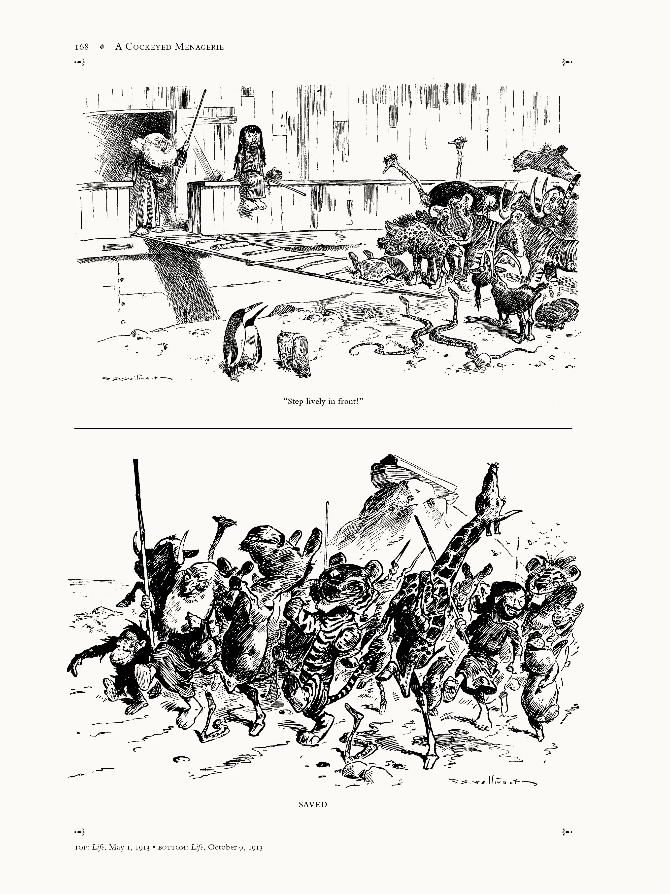 Read online A Cockeyed Menagerie: The Drawings of T.S. Sullivant comic -  Issue # TPB (Part 2) - 79