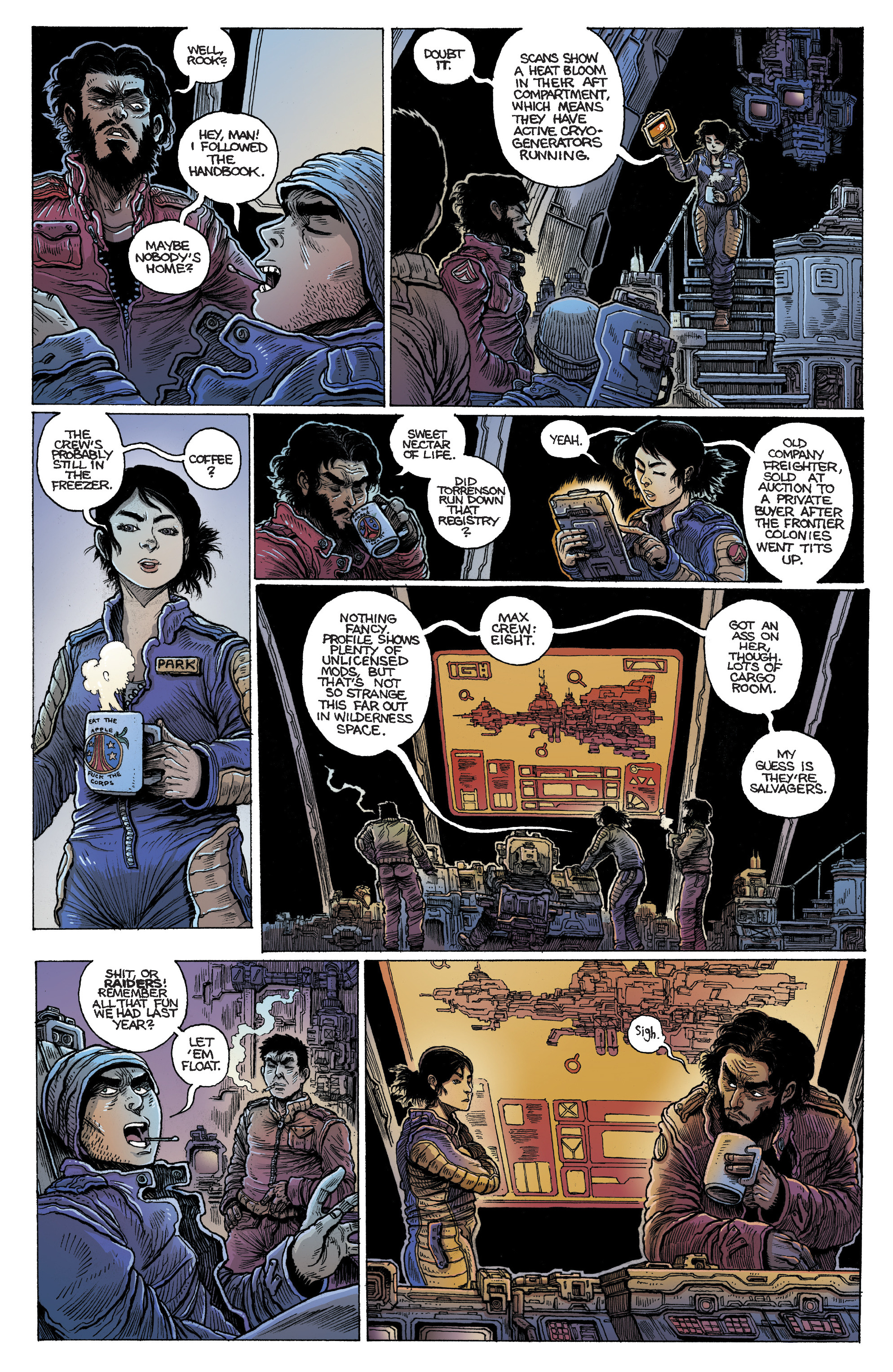 Read online Aliens: Dead Orbit comic -  Issue #1 - 15