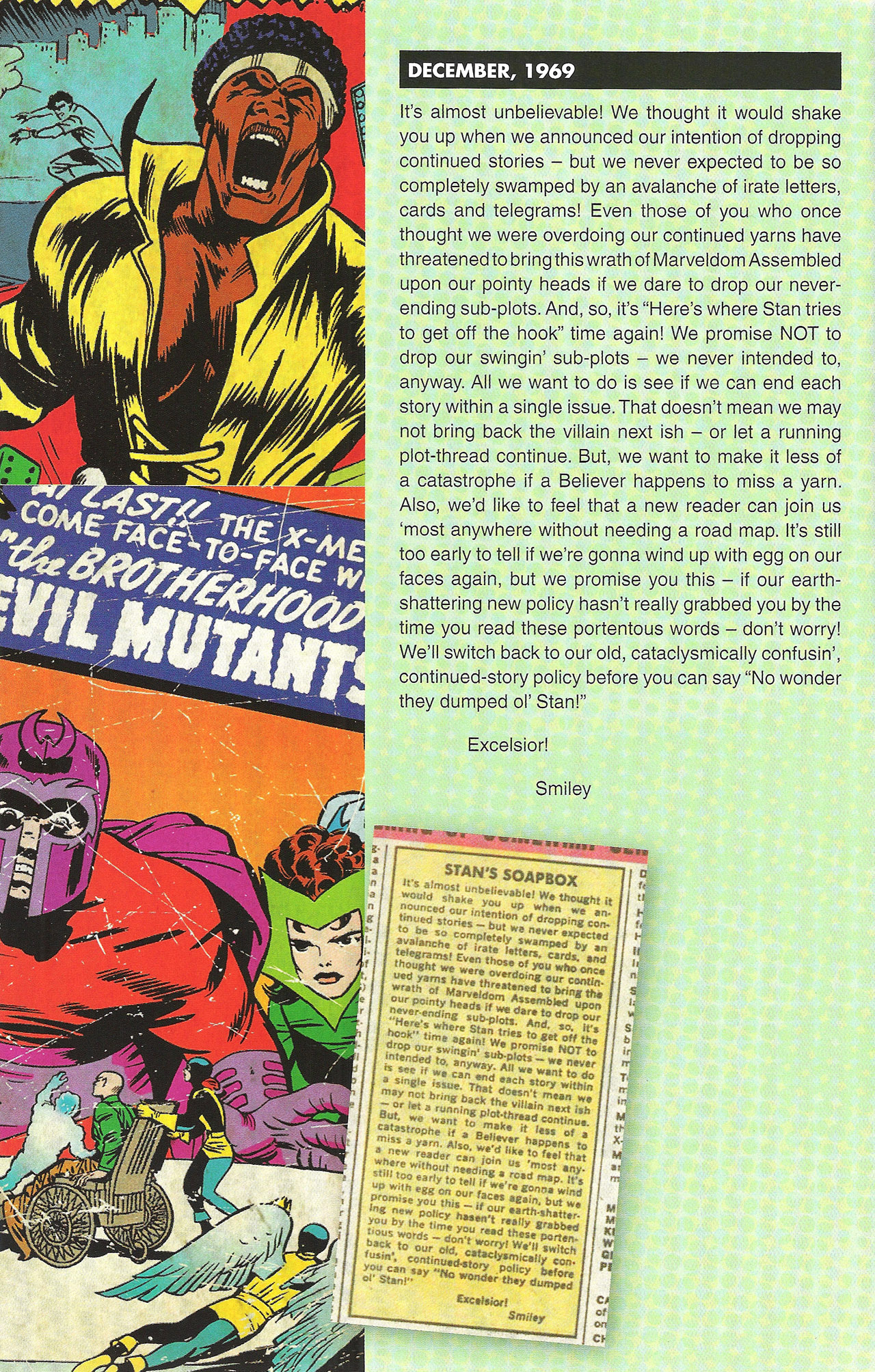 Read online Stan's Soapbox: The Collection comic -  Issue # TPB - 25