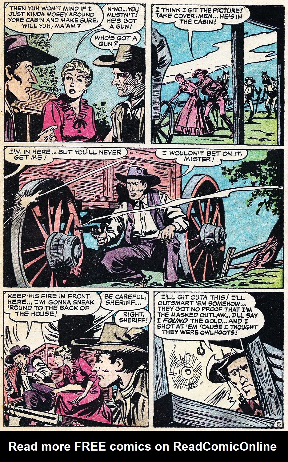 Read online Western Outlaws (1954) comic -  Issue #17 - 31