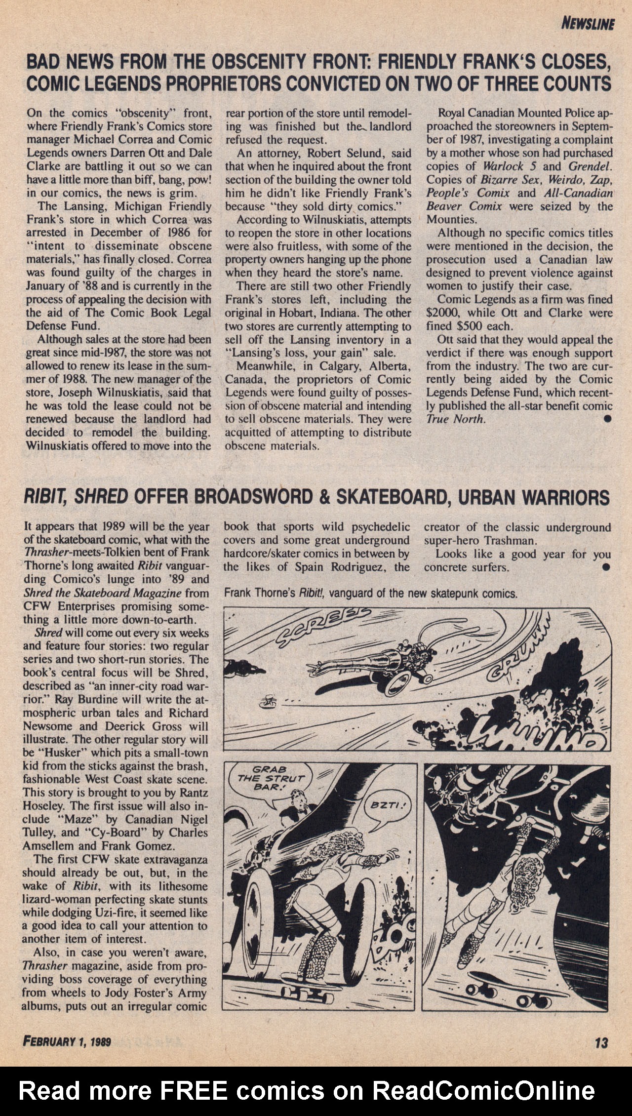 Read online Amazing Heroes comic -  Issue #158 - 14