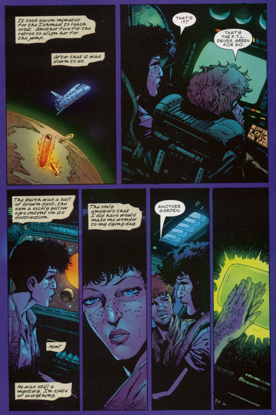 Read online Just A Pilgrim: Garden of Eden comic -  Issue #4 - 23