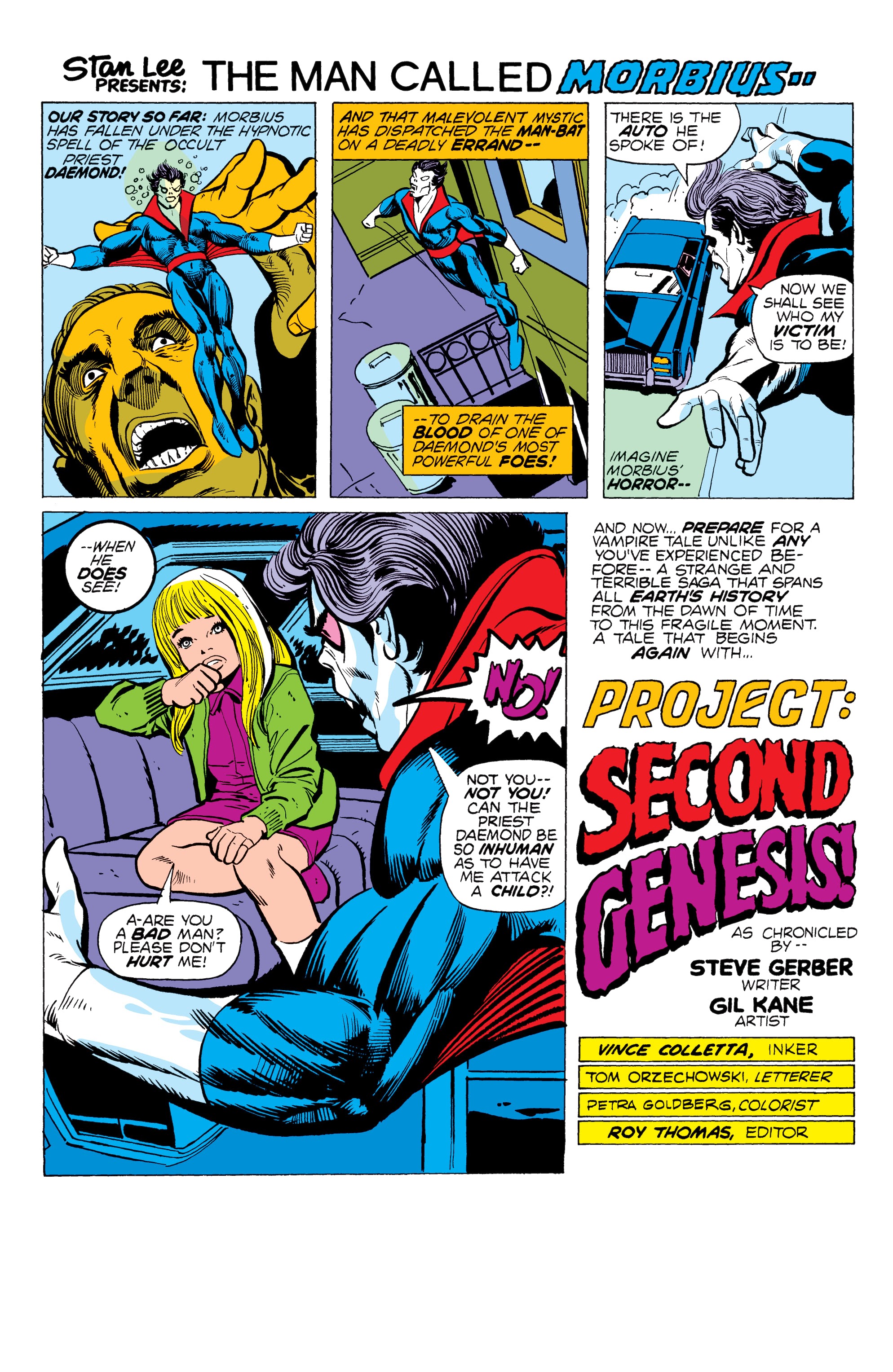 Read online Morbius Epic Collection comic -  Issue # The Living Vampire (Part 2) - 65