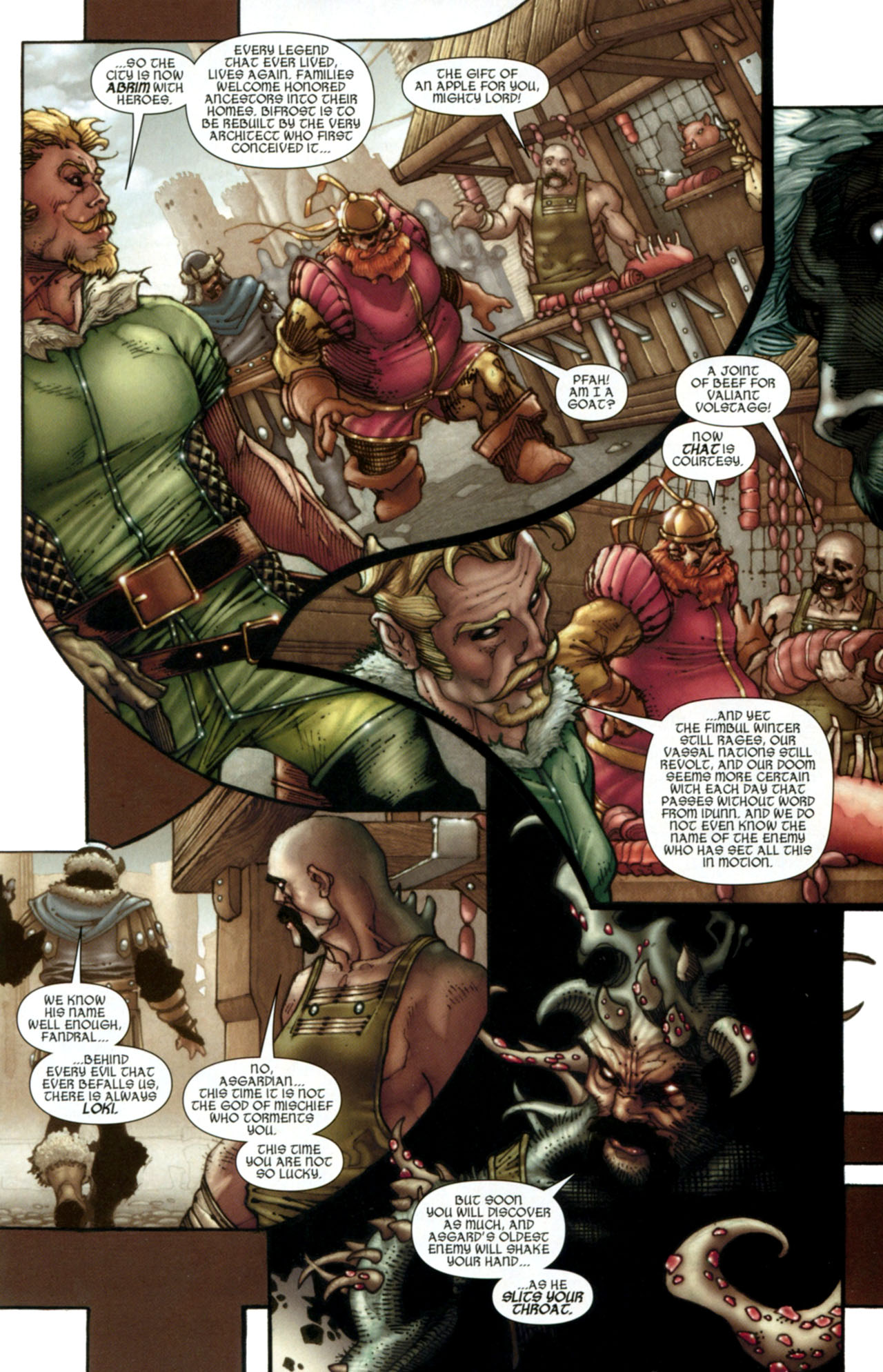 Read online Thor: For Asgard comic -  Issue #6 - 22