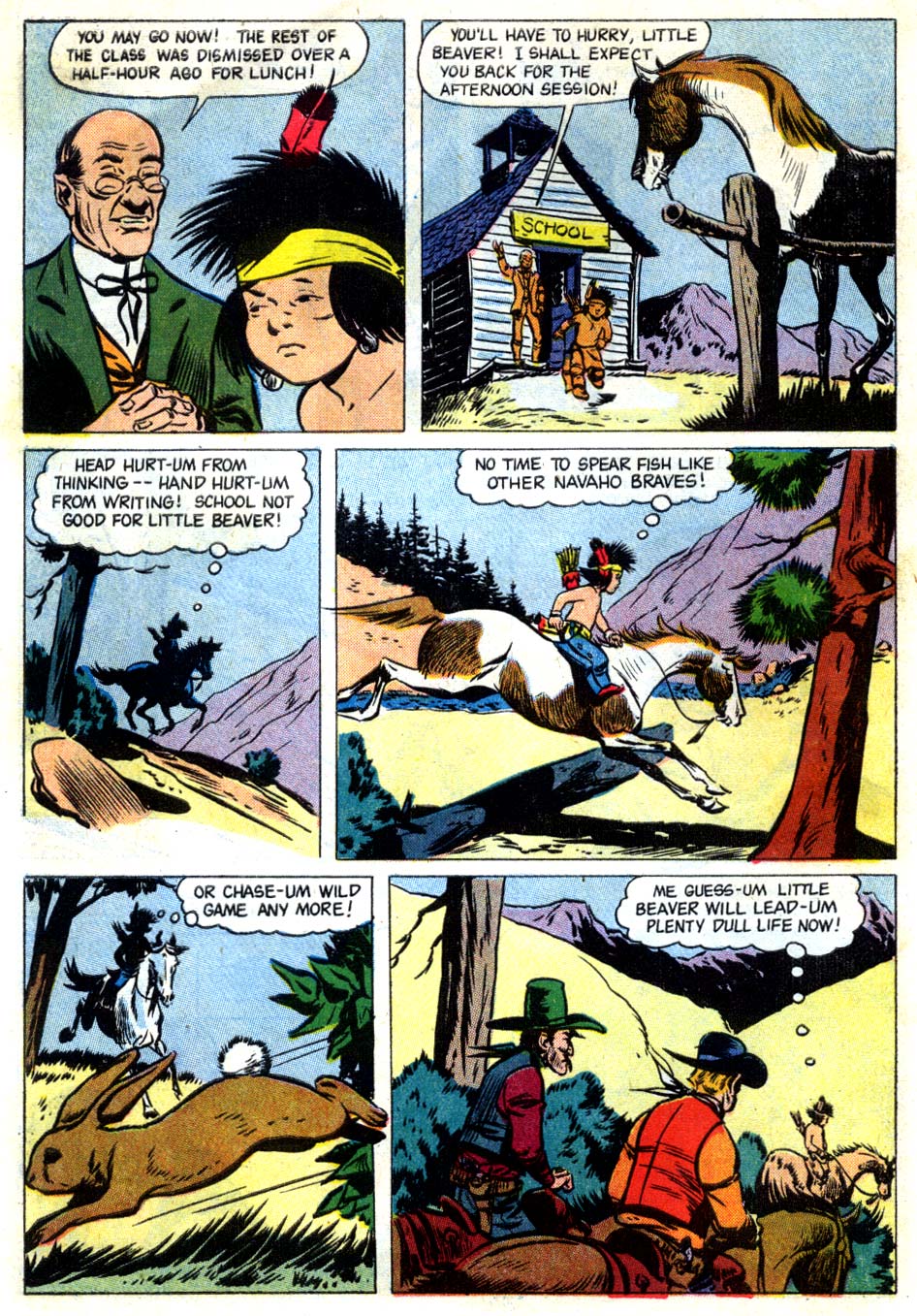 Read online Four Color Comics comic -  Issue #817 - 6