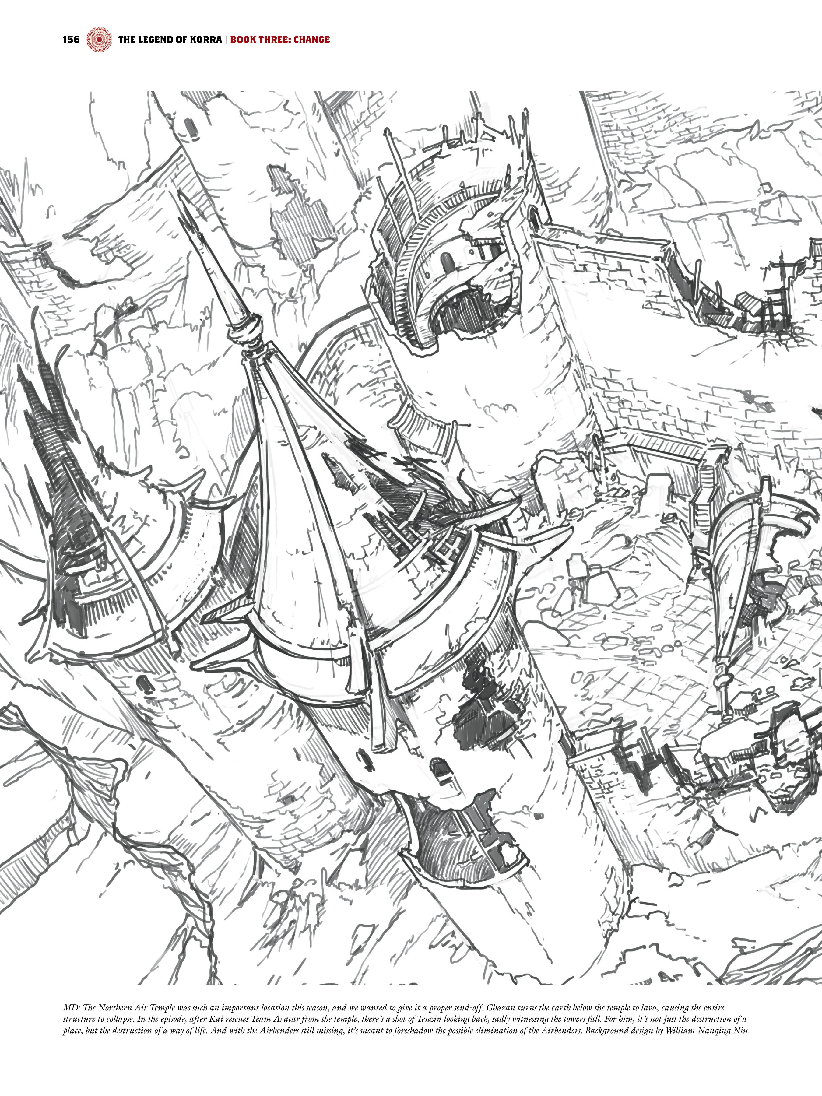 Read online The Legend of Korra: The Art of the Animated Series comic -  Issue # TPB 3 - 157