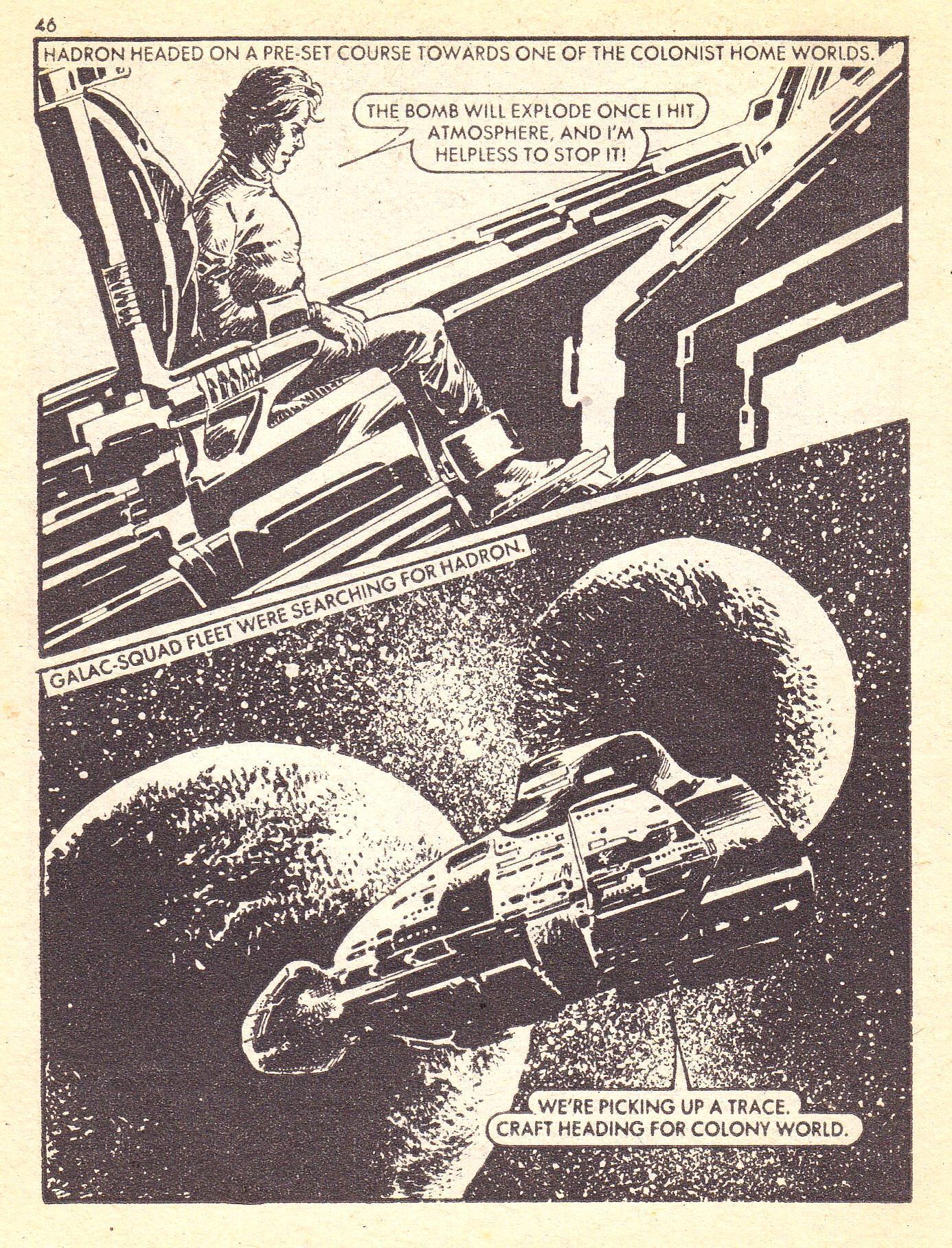 Read online Starblazer comic -  Issue #62 - 46