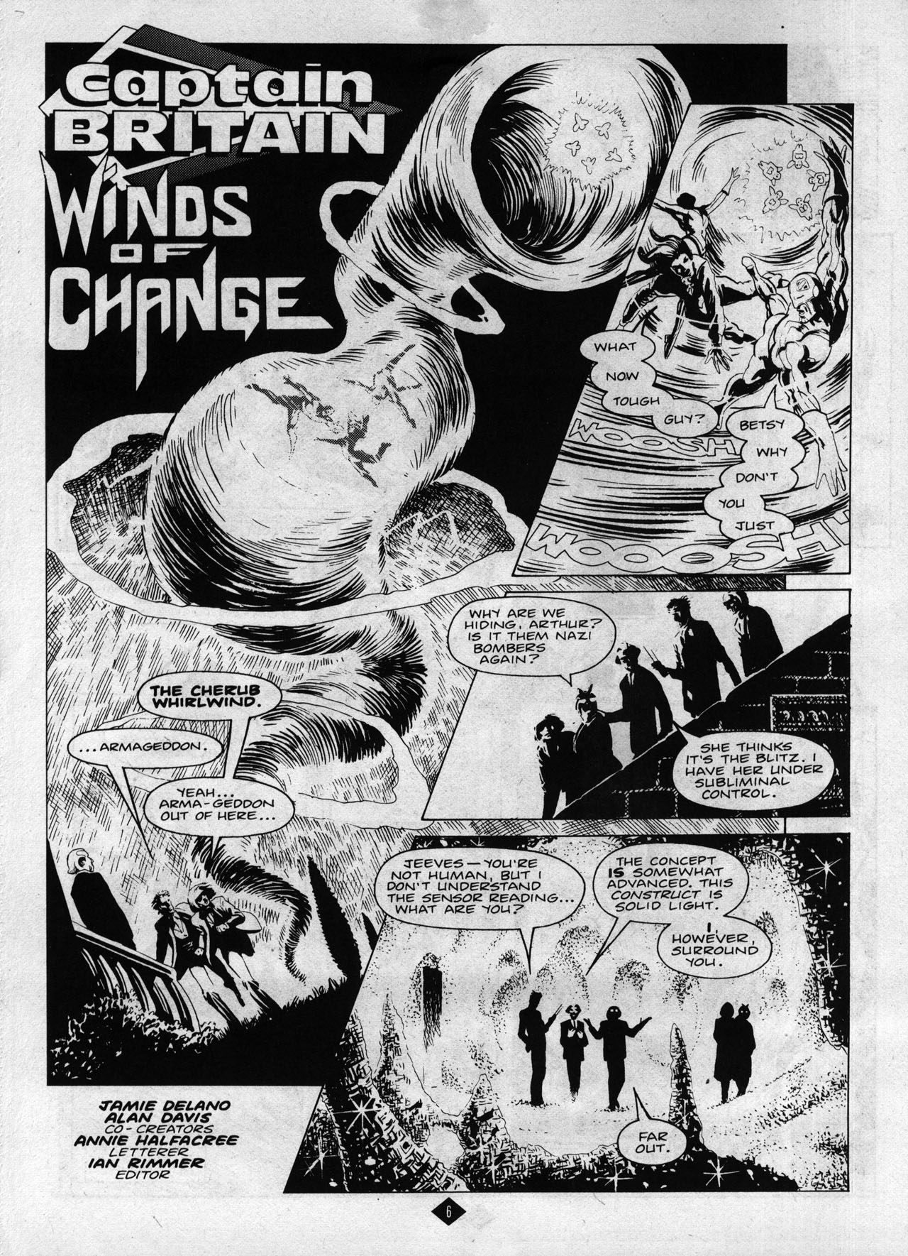 Read online Captain Britain (1985) comic -  Issue #9 - 6
