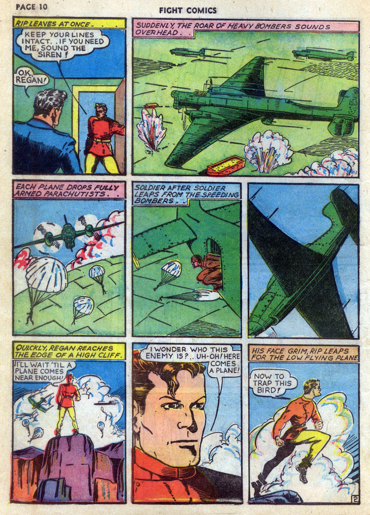 Read online Fight Comics comic -  Issue #9 - 12