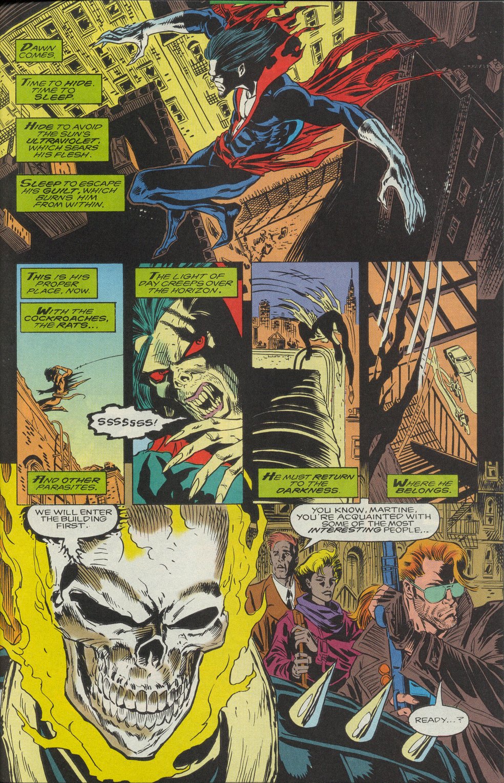 Read online Morbius: The Living Vampire (1992) comic -  Issue #1 - 15