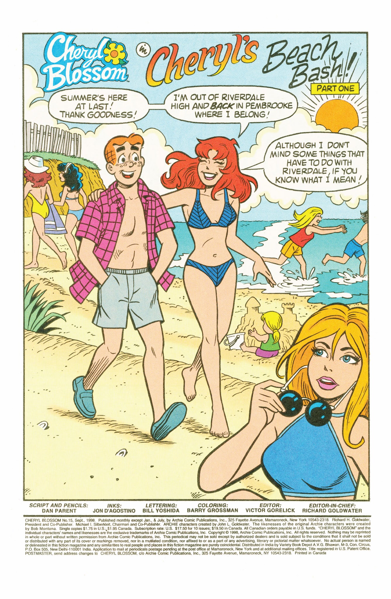 Read online Cheryl Blossom comic -  Issue #15 - 2