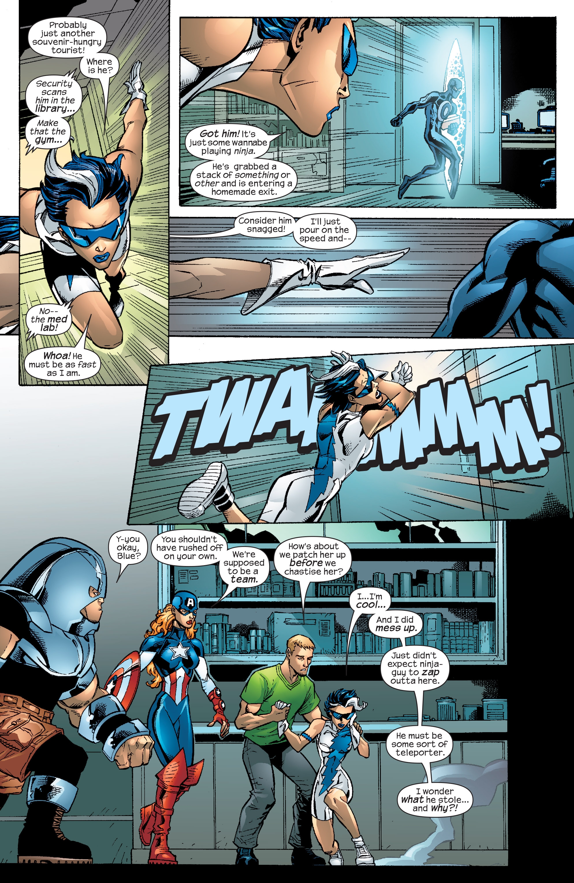 Read online Ms. Fantastic (Marvel)(MC2) - Avengers Next (2007) comic -  Issue #1 - 5