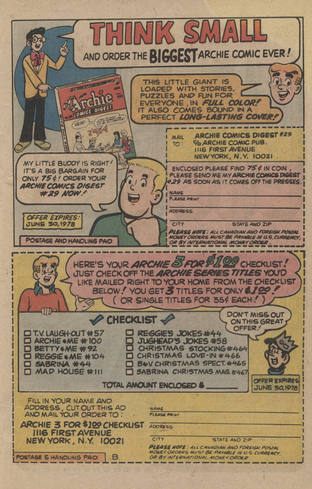 Read online Archie's Joke Book Magazine comic -  Issue #242 - 27