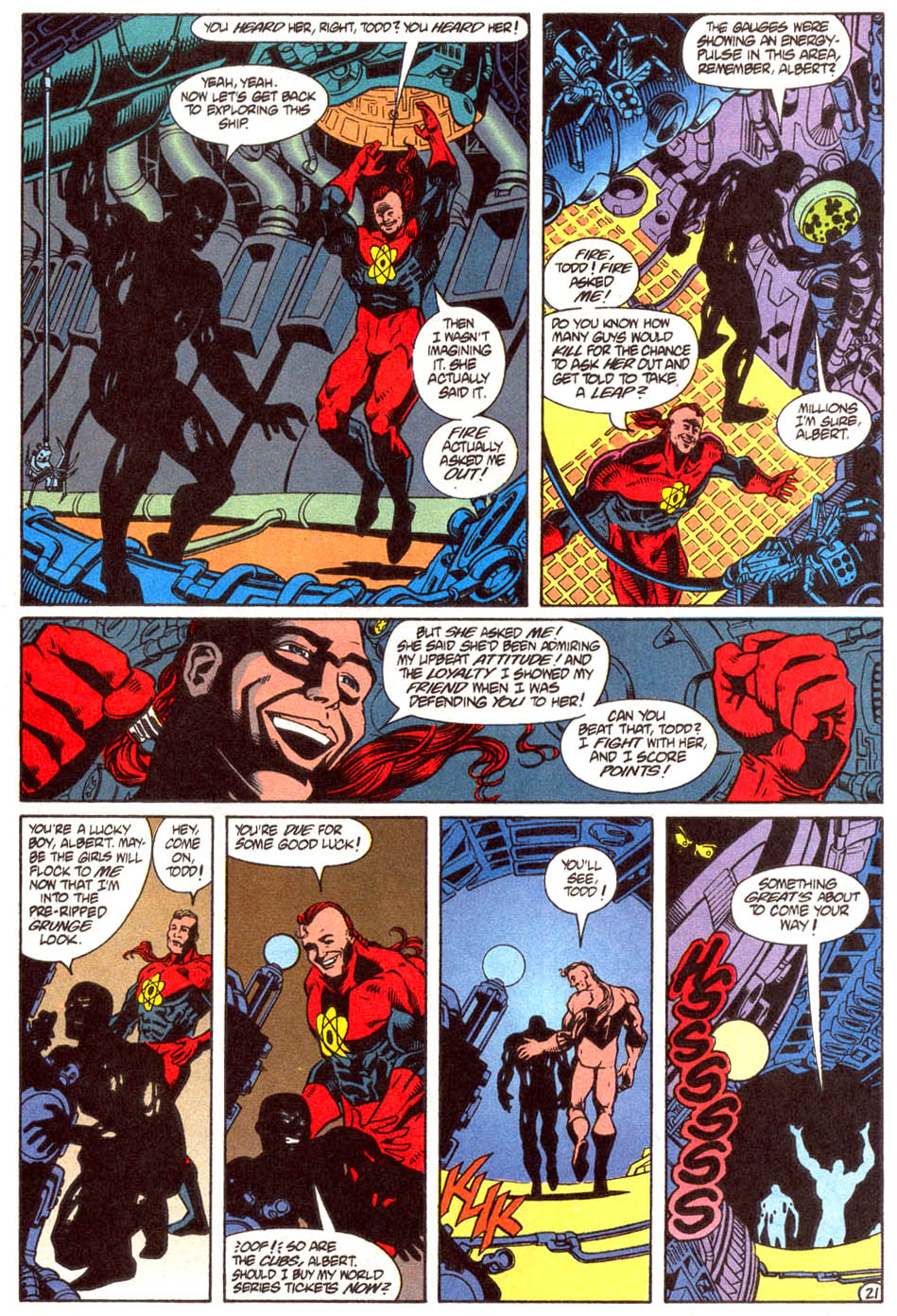 Read online Justice League America comic -  Issue #94 - 21