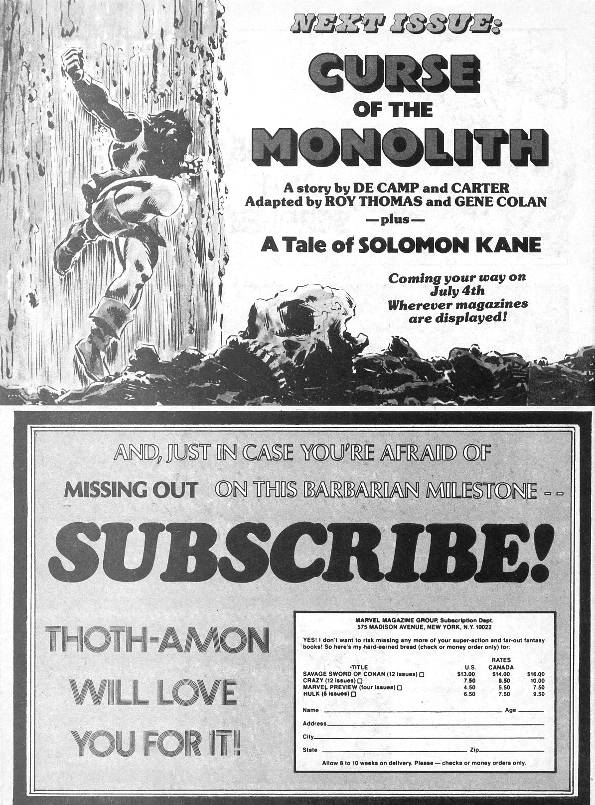 Read online The Savage Sword Of Conan comic -  Issue #32 - 60