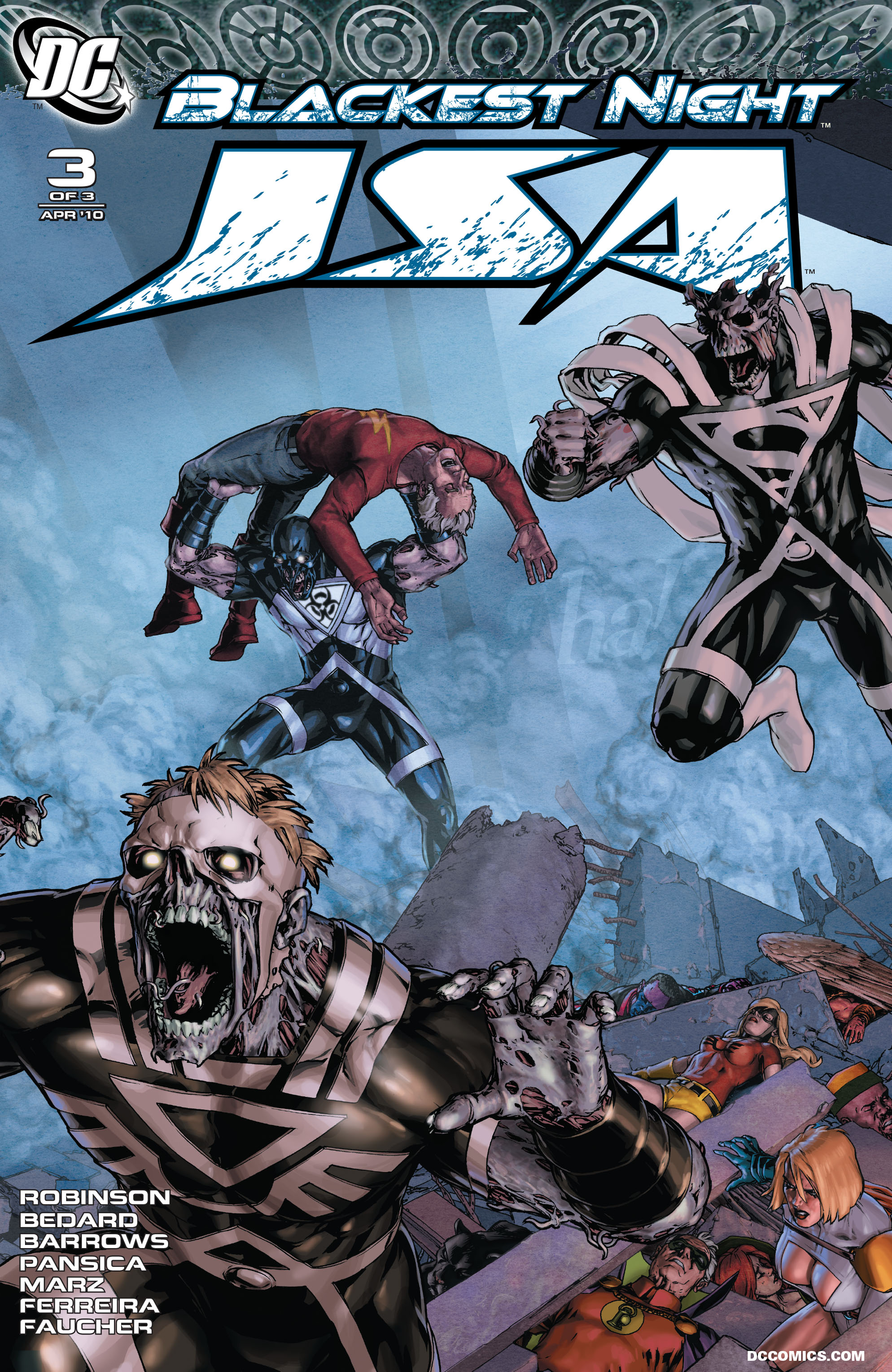 Read online Blackest Night: JSA comic -  Issue #3 - 2