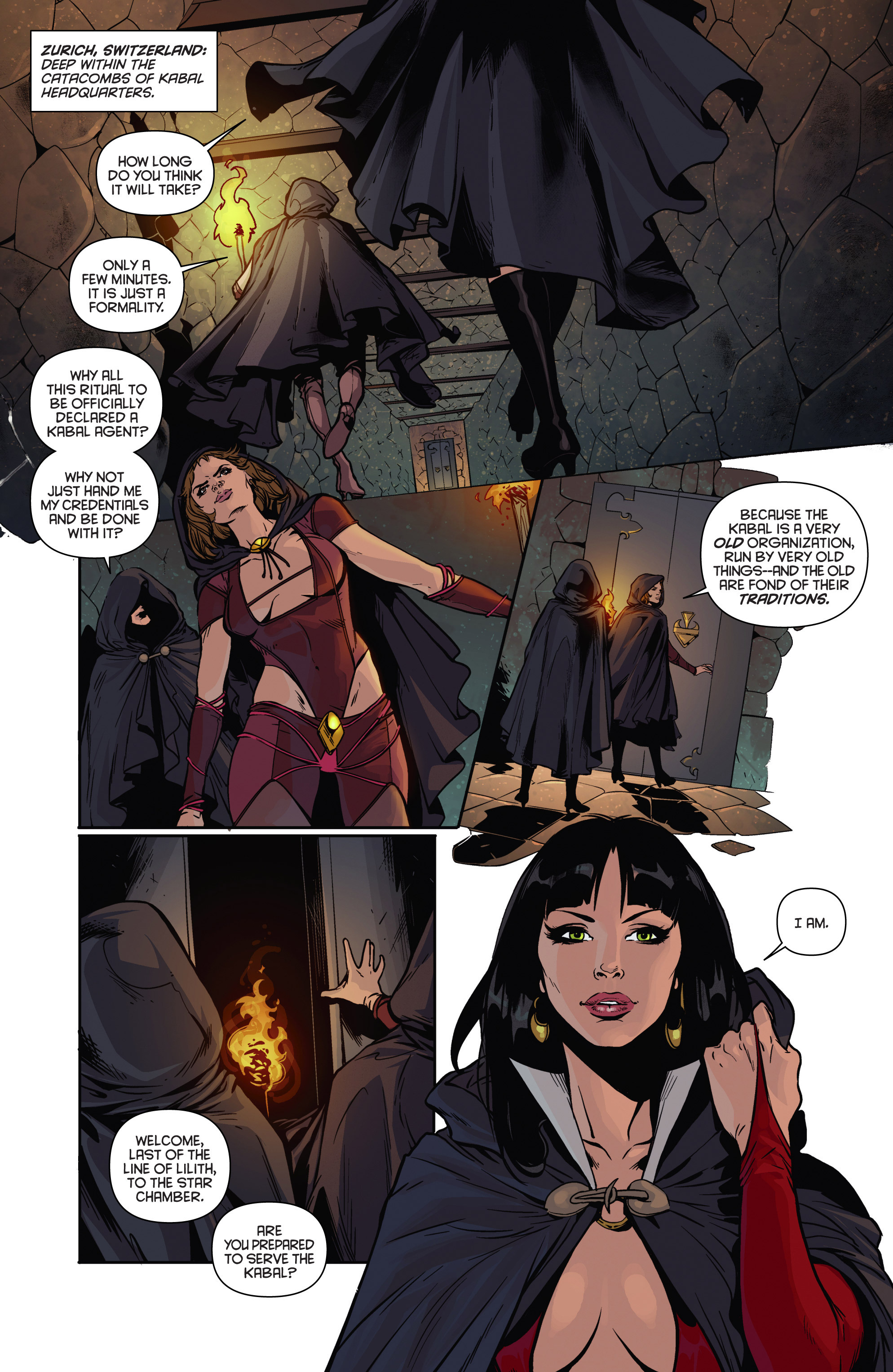Read online Vampirella (2014) comic -  Issue # Annual 1 - 3