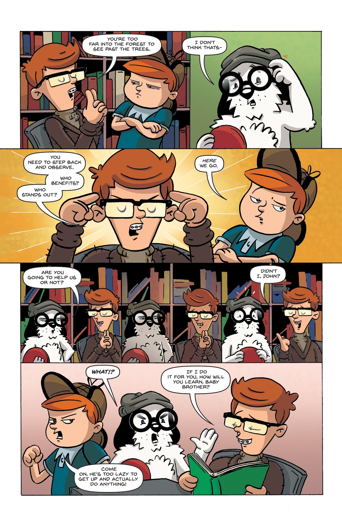 Read online Kid Sherlock comic -  Issue #3 - 14