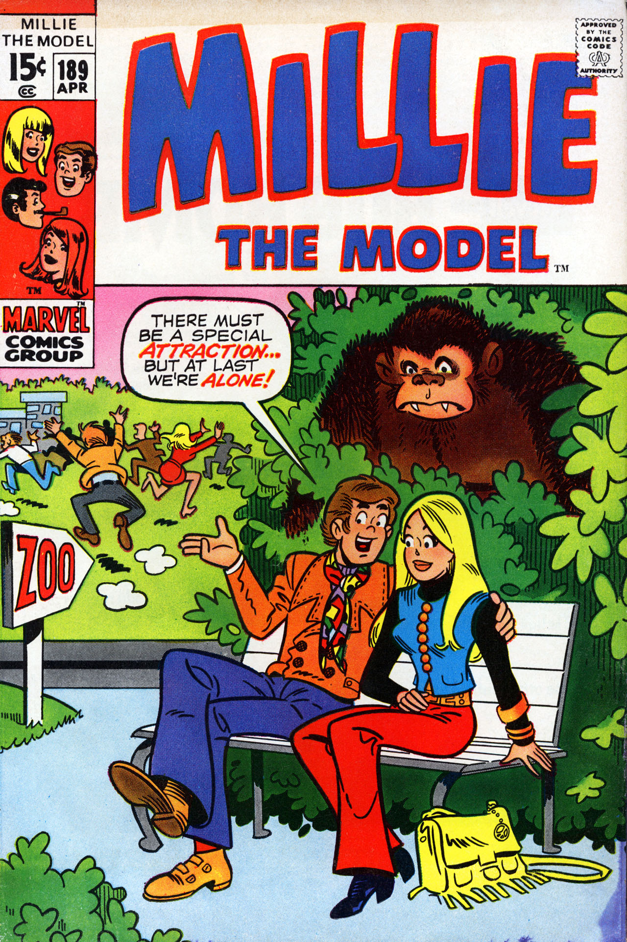 Read online Millie the Model comic -  Issue #189 - 1