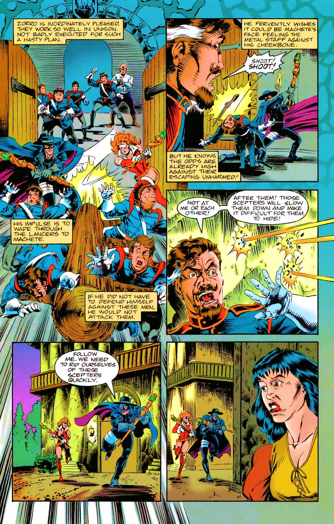 Read online Zorro (1993) comic -  Issue #11 - 25