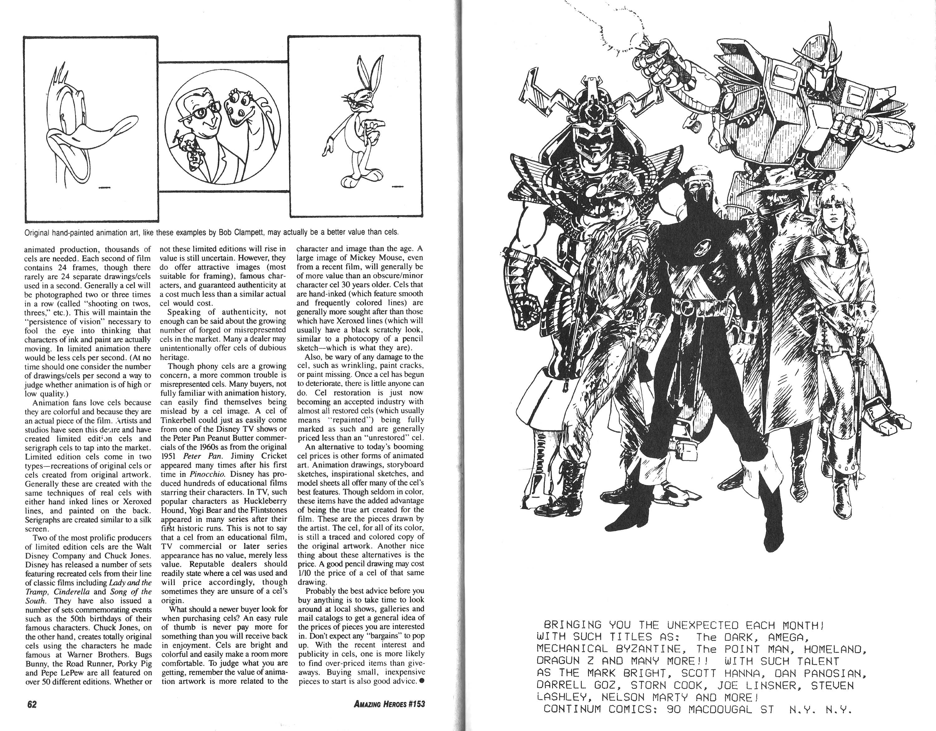 Read online Amazing Heroes comic -  Issue #153 - 32