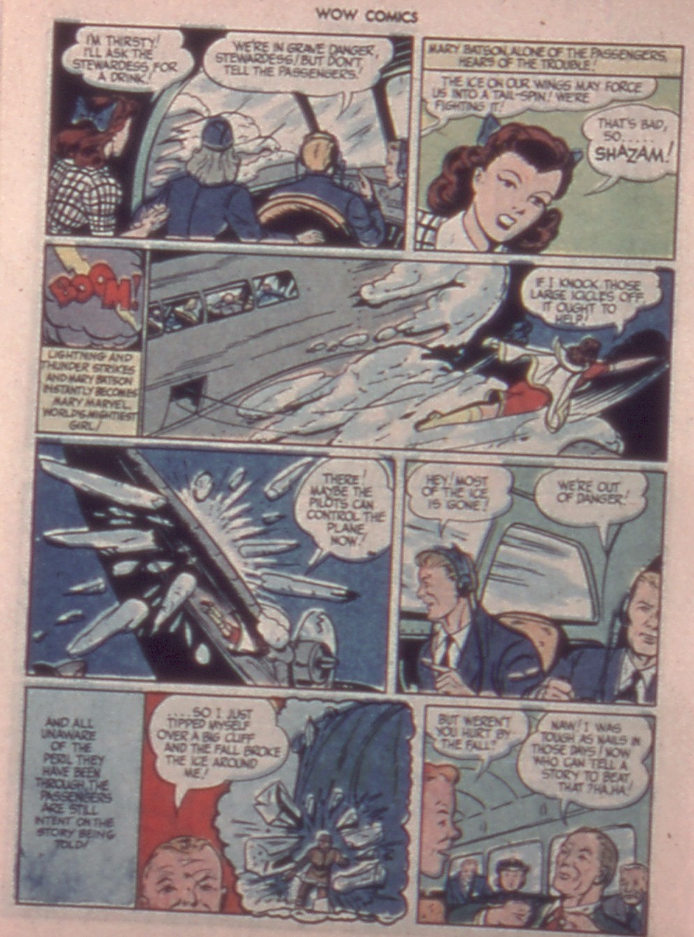 Read online Wow Comics comic -  Issue #31 - 6