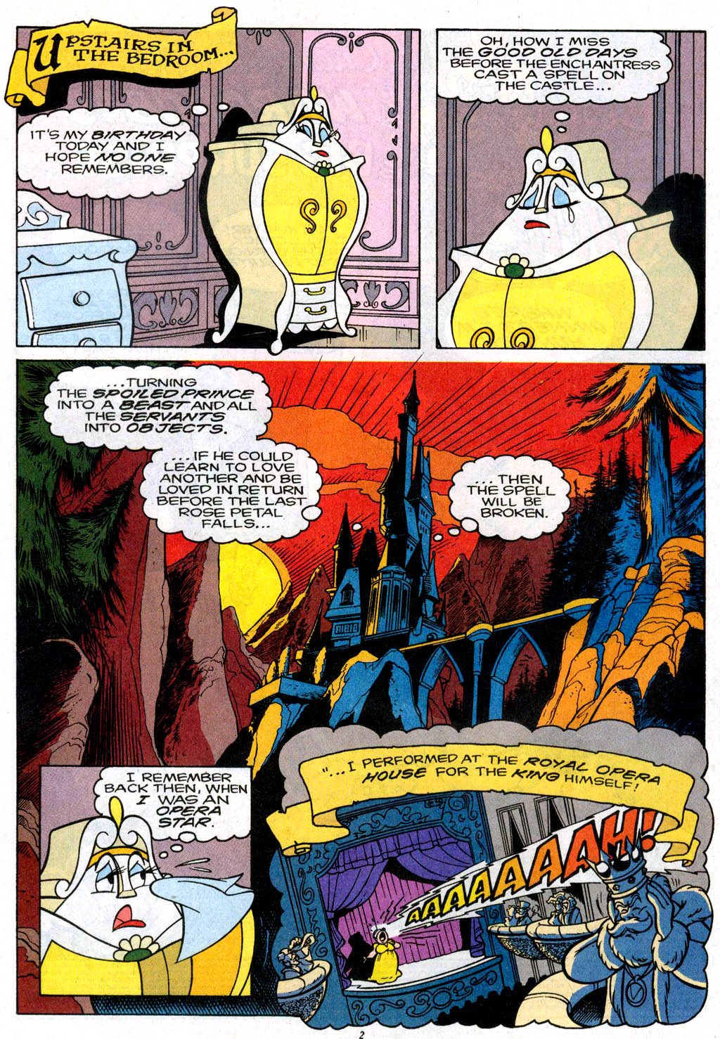 Read online Disney's Beauty and the Beast comic -  Issue #2 - 3