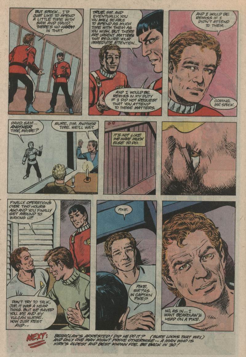 Read online Star Trek (1984) comic -  Issue #53 - 22