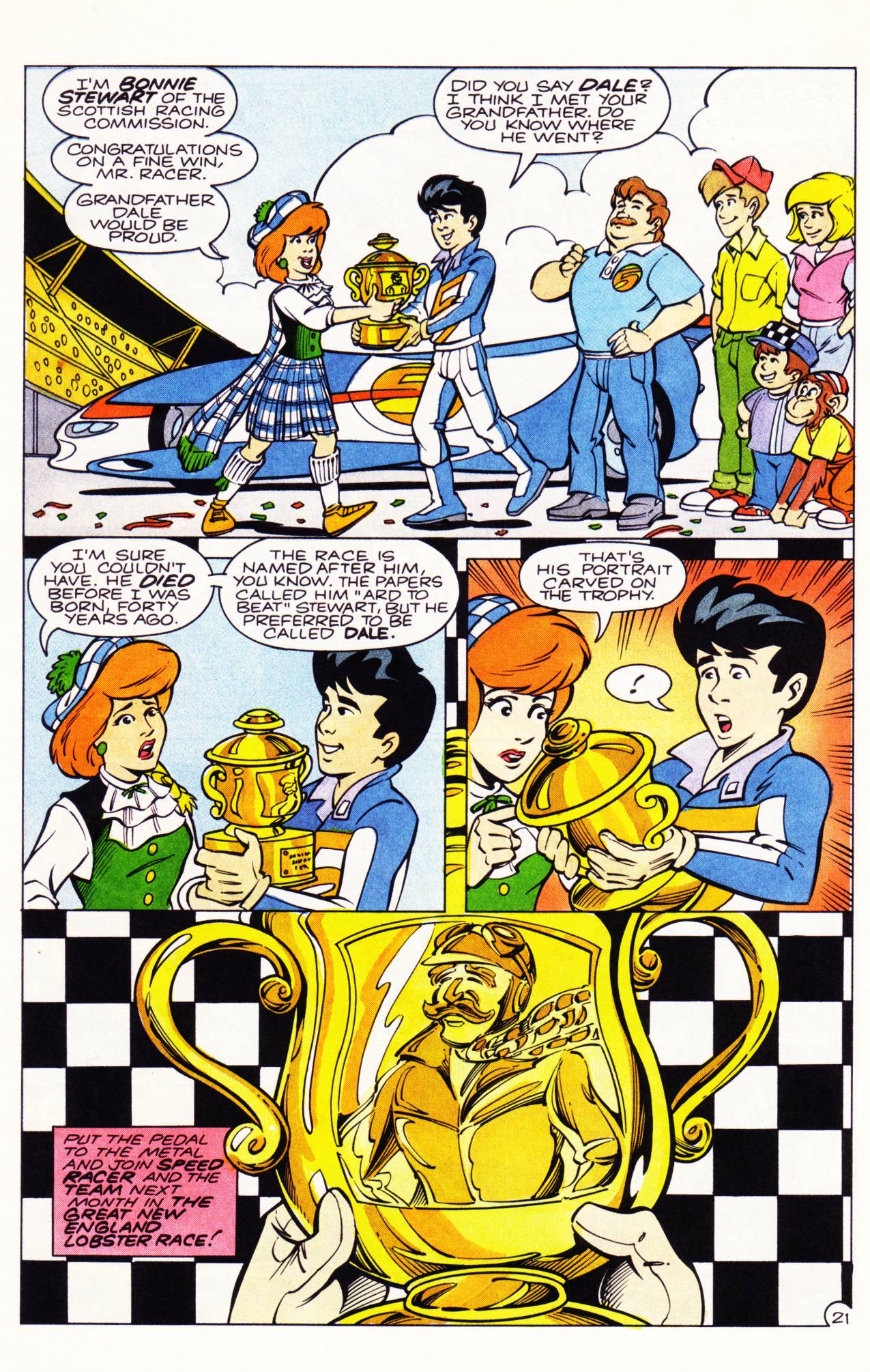 Read online The New Adventures of Speed Racer comic -  Issue #2 - 22